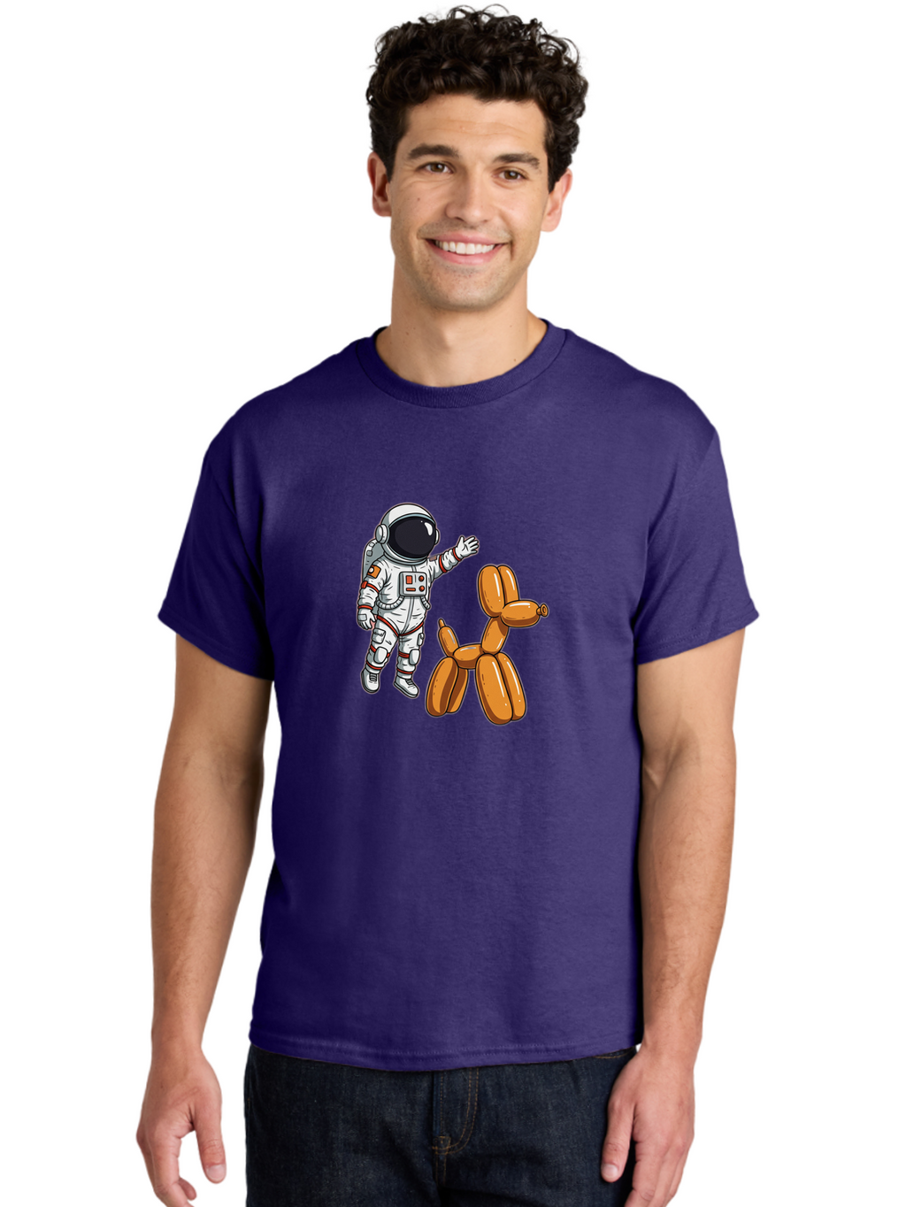 Astronaut-And-Dog Men'S Graphic Tee, 100% Cotton, Comfortable Casual Summer Wear, Machine Washable, Vintage Camera, Old Camera, Antique Camera, Black Camera, Classic Photography, Photography Equipment, Nostalgic Device, Film Camera, Camera Art Bal725