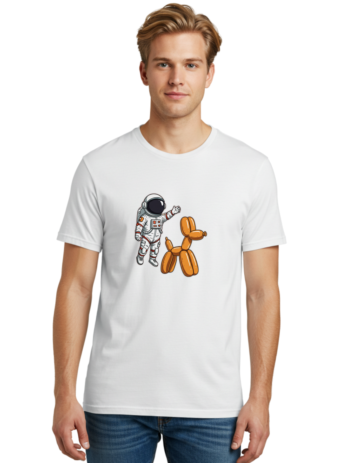 Astronaut-And-Dog Men'S Graphic Tee, 100% Cotton, Comfortable Casual Summer Wear, Machine Washable, Vintage Camera, Old Camera, Antique Camera, Black Camera, Classic Photography, Photography Equipment, Nostalgic Device, Film Camera, Camera Art Bal725