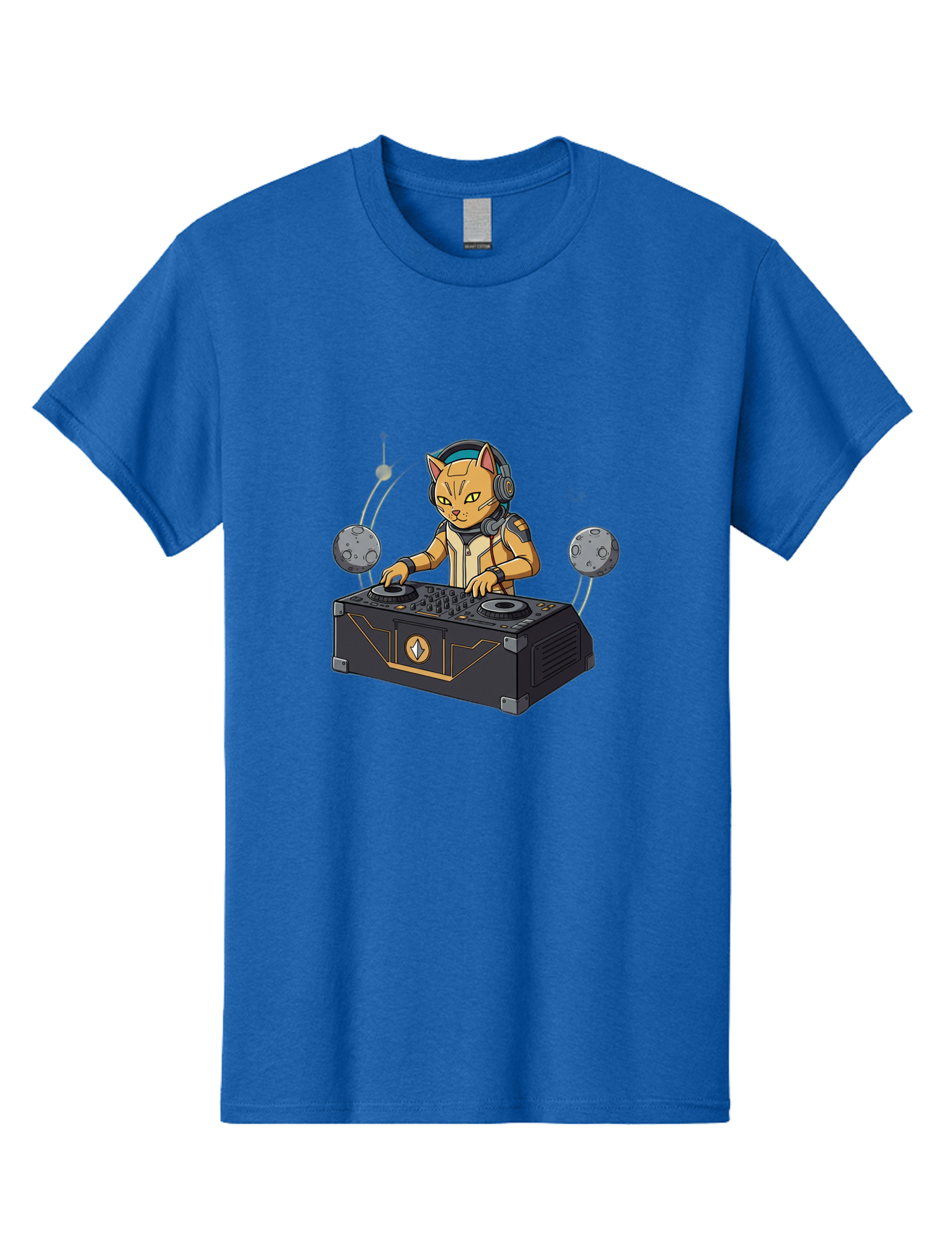 Astronaut-Cat-Dj Men'S Graphic Tee, 100% Cotton, Comfortable Casual Summer Wear, Machine Washable, Vintage Camera, Old Camera, Antique Camera, Black Camera, Classic Photography, Photography Equipment, Nostalgic Device, Film Camera, Camera Art Bal727