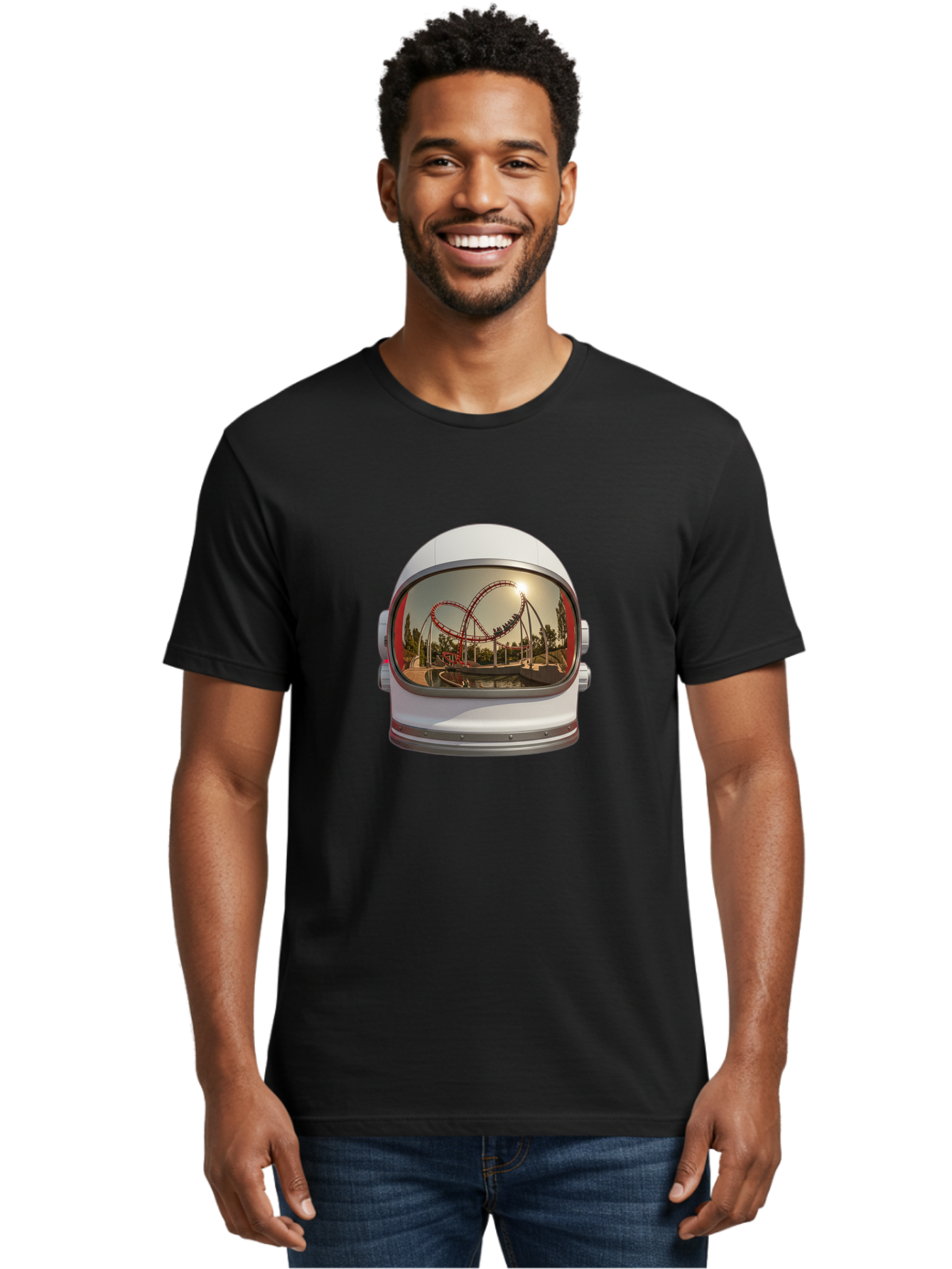 Astronaut-Helmet Men'S Graphic Tee, 100% Cotton, Comfortable Casual Summer Wear, Machine Washable, Vintage Camera, Old Camera, Antique Camera, Black Camera, Classic Photography, Photography Equipment, Nostalgic Device, Film Camera, Camera Art Bal728