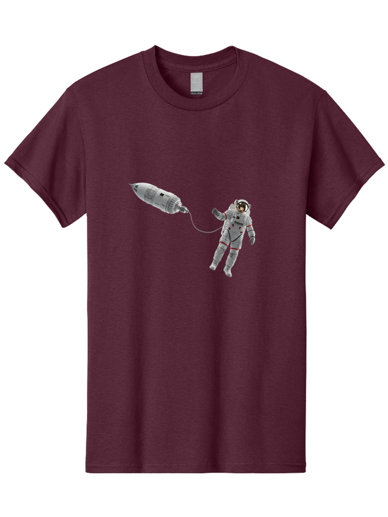 Astronaut-Tethered-To-Spacecraft Men'S Graphic Tee, 100% Cotton, Comfortable Casual Summer Wear, Machine Washable, Vintage Camera, Old Camera, Antique Camera, Black Camera, Classic Photography, Photography Equipment, Nostalgic Device, Bal730