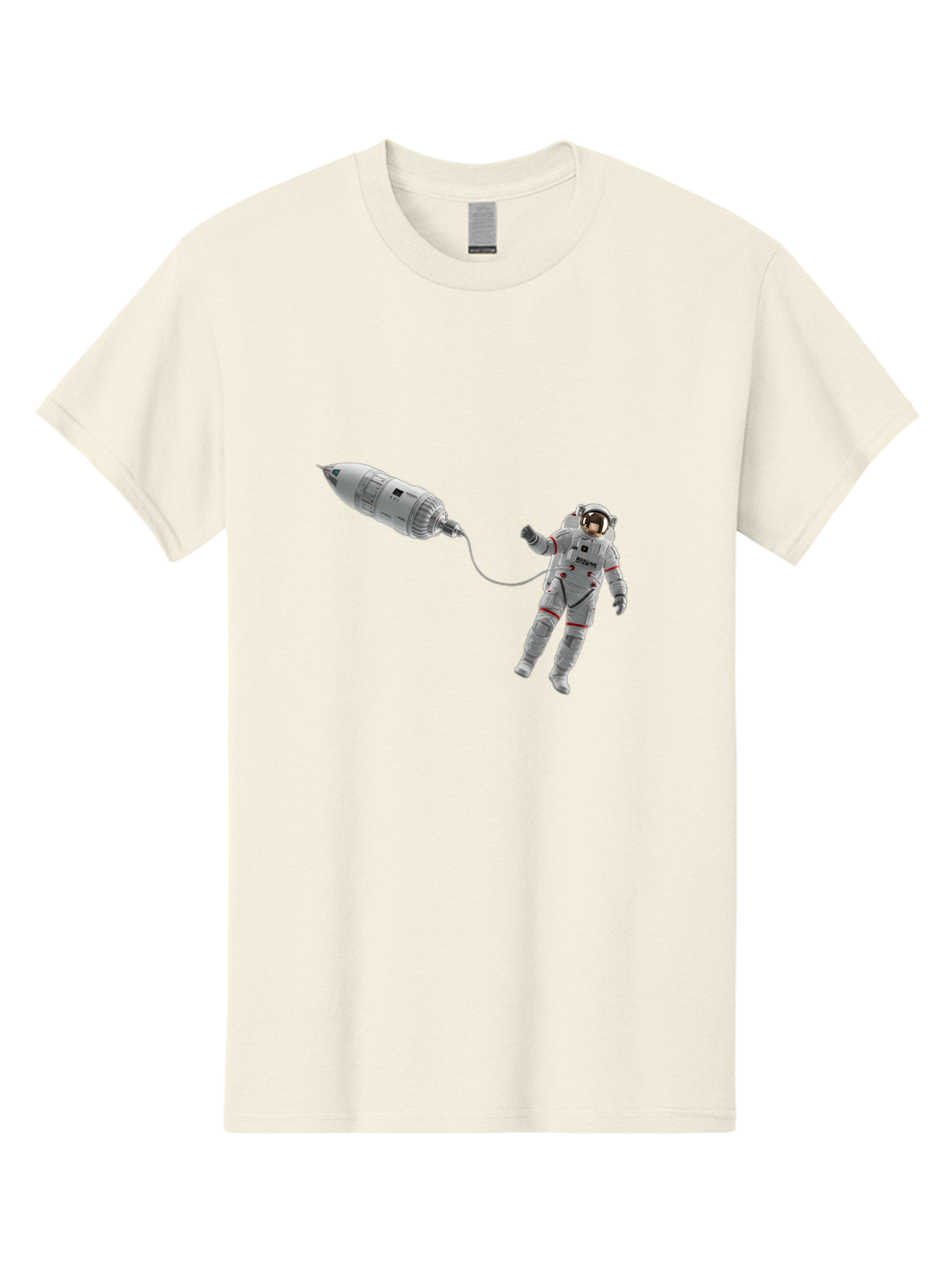Astronaut-Tethered-To-Spacecraft Men'S Graphic Tee, 100% Cotton, Comfortable Casual Summer Wear, Machine Washable, Vintage Camera, Old Camera, Antique Camera, Black Camera, Classic Photography, Photography Equipment, Nostalgic Device, Bal730