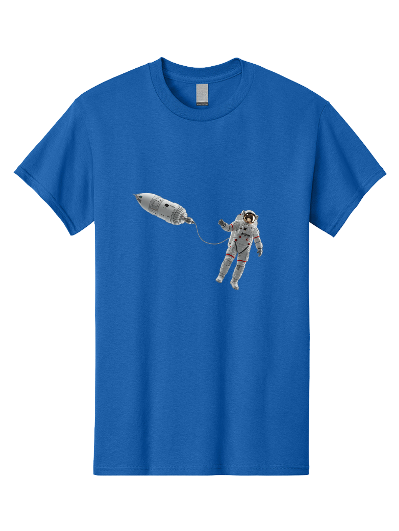 Astronaut-Tethered-To-Spacecraft Men'S Graphic Tee, 100% Cotton, Comfortable Casual Summer Wear, Machine Washable, Vintage Camera, Old Camera, Antique Camera, Black Camera, Classic Photography, Photography Equipment, Nostalgic Device, Bal730