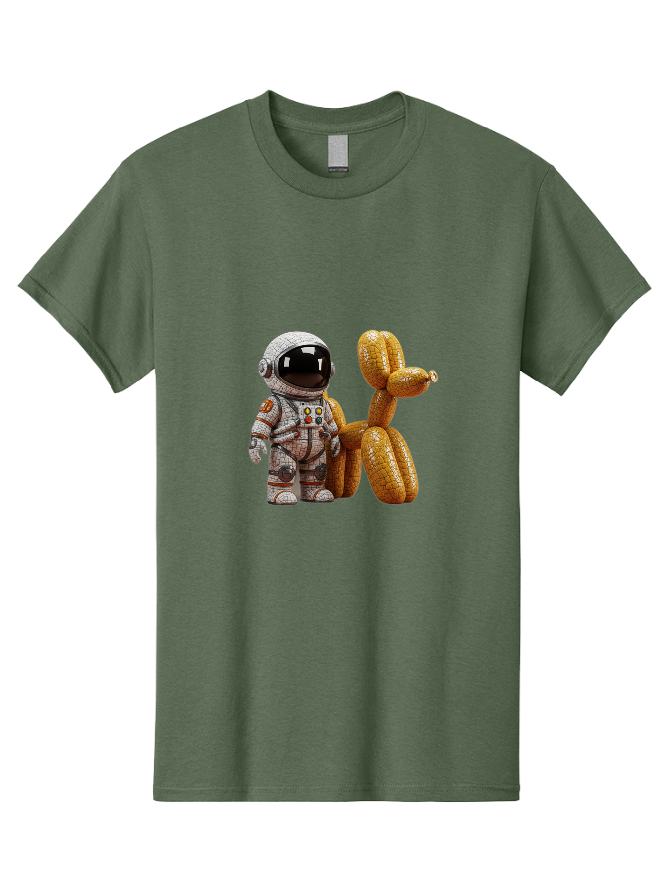 Astronaut-With-Balloon-Dog Men'S Graphic Tee, 100% Cotton, Comfortable Casual Summer Wear, Machine Washable, Vintage Camera, Old Camera, Antique Camera, Black Camera, Classic Photography, Photography Equipment, Nostalgic Device, Film Camera, Bal732
