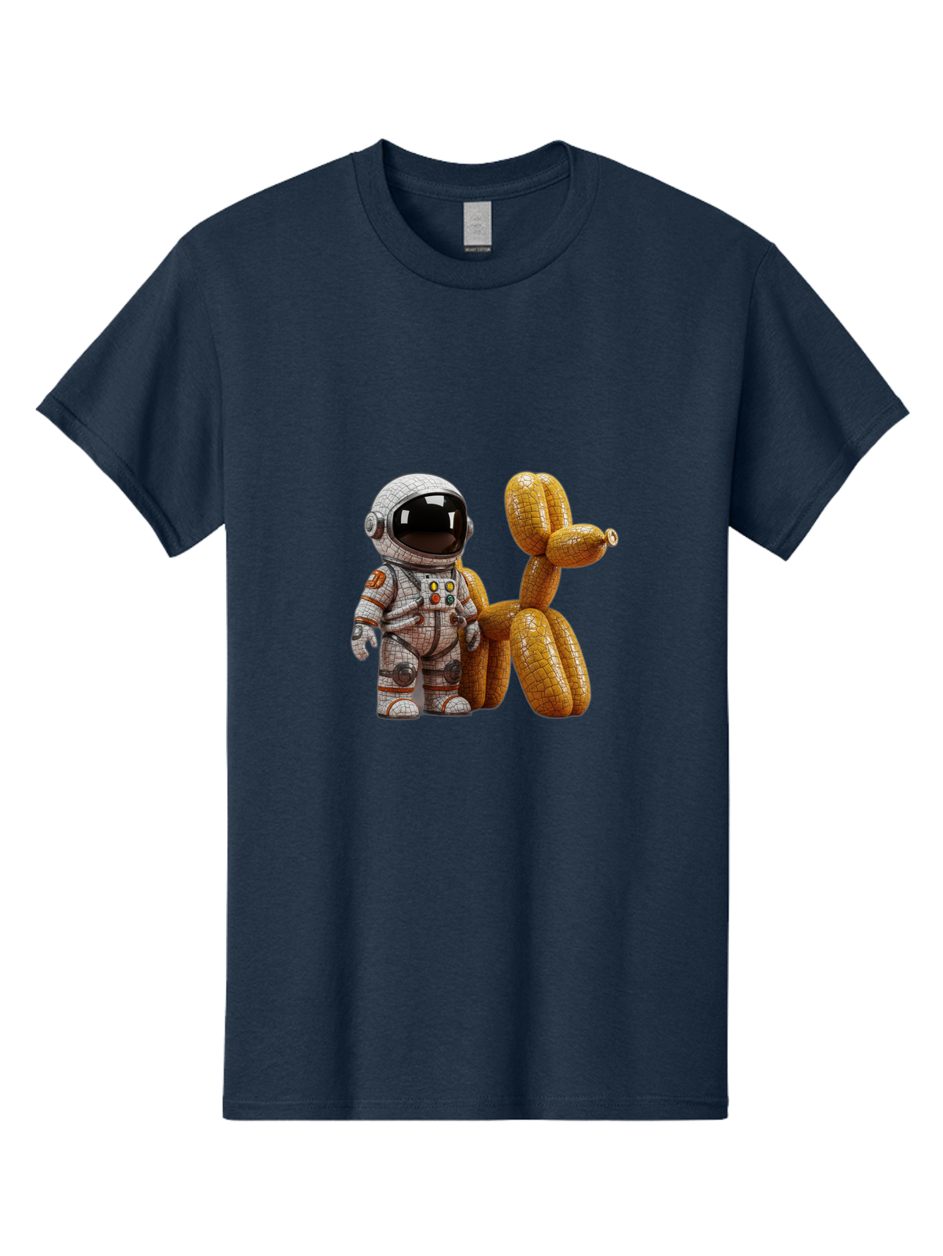 Astronaut-With-Balloon-Dog Men'S Graphic Tee, 100% Cotton, Comfortable Casual Summer Wear, Machine Washable, Vintage Camera, Old Camera, Antique Camera, Black Camera, Classic Photography, Photography Equipment, Nostalgic Device, Film Camera, Bal732