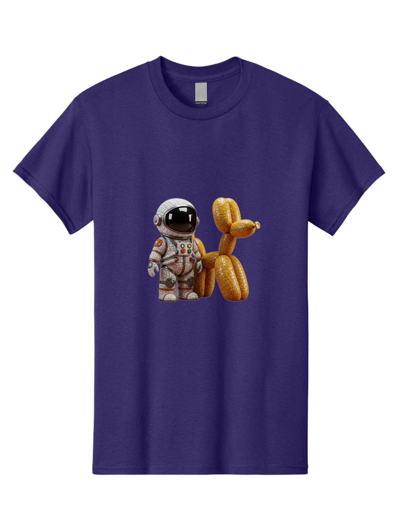 Astronaut-With-Balloon-Dog Men'S Graphic Tee, 100% Cotton, Comfortable Casual Summer Wear, Machine Washable, Vintage Camera, Old Camera, Antique Camera, Black Camera, Classic Photography, Photography Equipment, Nostalgic Device, Film Camera, Bal732