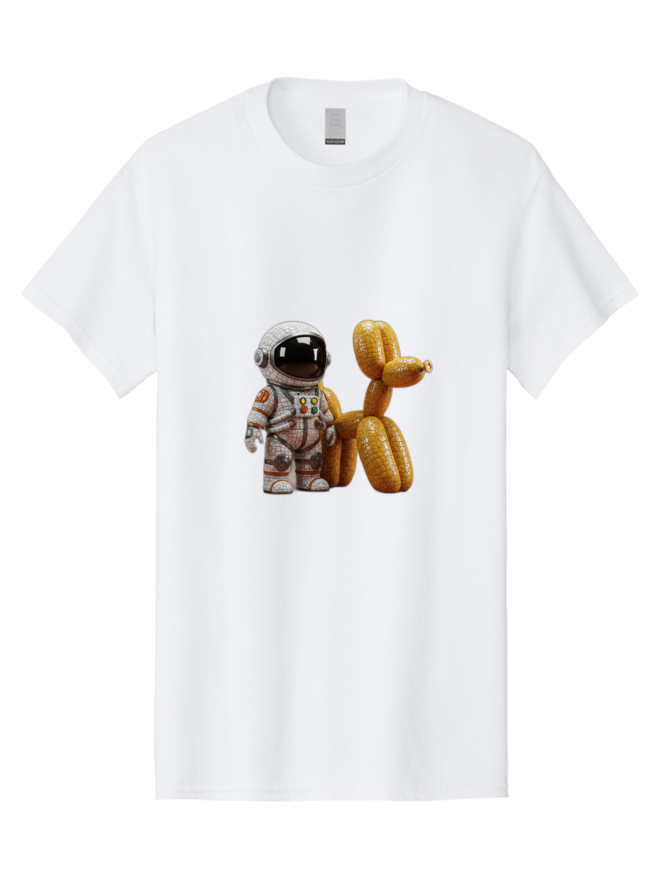 Astronaut-With-Balloon-Dog Men'S Graphic Tee, 100% Cotton, Comfortable Casual Summer Wear, Machine Washable, Vintage Camera, Old Camera, Antique Camera, Black Camera, Classic Photography, Photography Equipment, Nostalgic Device, Film Camera, Bal732