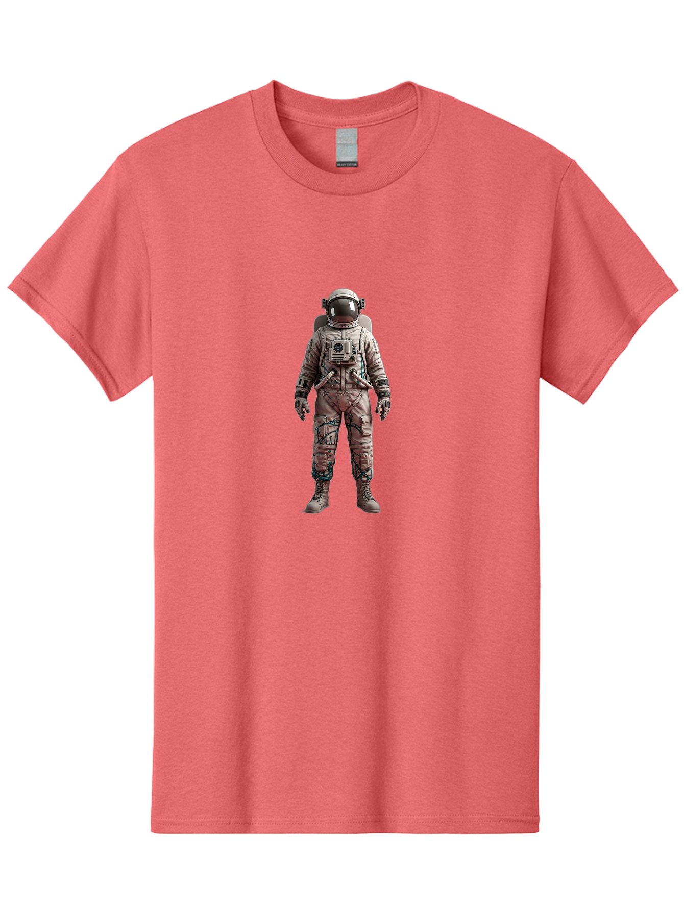 Astronaut Men'S Graphic Tee, 100% Cotton, Comfortable Casual Summer Wear, Machine Washable, Vintage Camera, Old Camera, Antique Camera, Black Camera, Classic Photography, Photography Equipment, Nostalgic Device, Film Camera, Camera Art Bal733