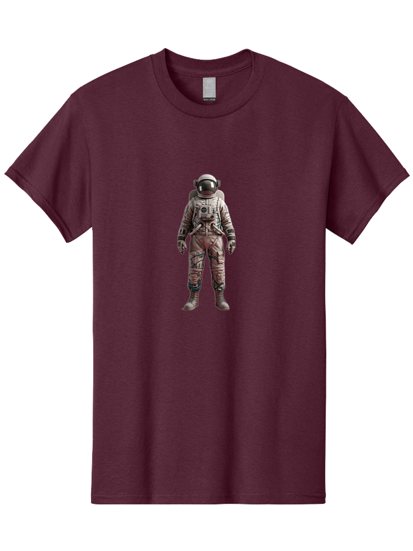 Astronaut Men'S Graphic Tee, 100% Cotton, Comfortable Casual Summer Wear, Machine Washable, Vintage Camera, Old Camera, Antique Camera, Black Camera, Classic Photography, Photography Equipment, Nostalgic Device, Film Camera, Camera Art Bal733