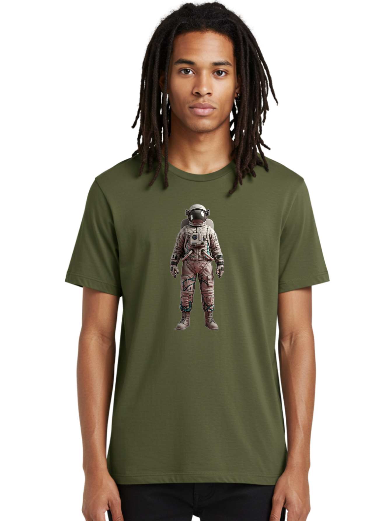 Astronaut Men'S Graphic Tee, 100% Cotton, Comfortable Casual Summer Wear, Machine Washable, Vintage Camera, Old Camera, Antique Camera, Black Camera, Classic Photography, Photography Equipment, Nostalgic Device, Film Camera, Camera Art Bal733