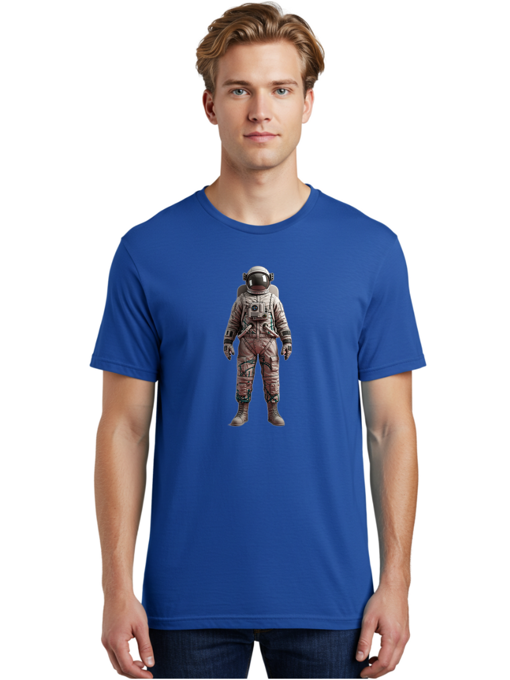 Astronaut Men'S Graphic Tee, 100% Cotton, Comfortable Casual Summer Wear, Machine Washable, Vintage Camera, Old Camera, Antique Camera, Black Camera, Classic Photography, Photography Equipment, Nostalgic Device, Film Camera, Camera Art Bal733