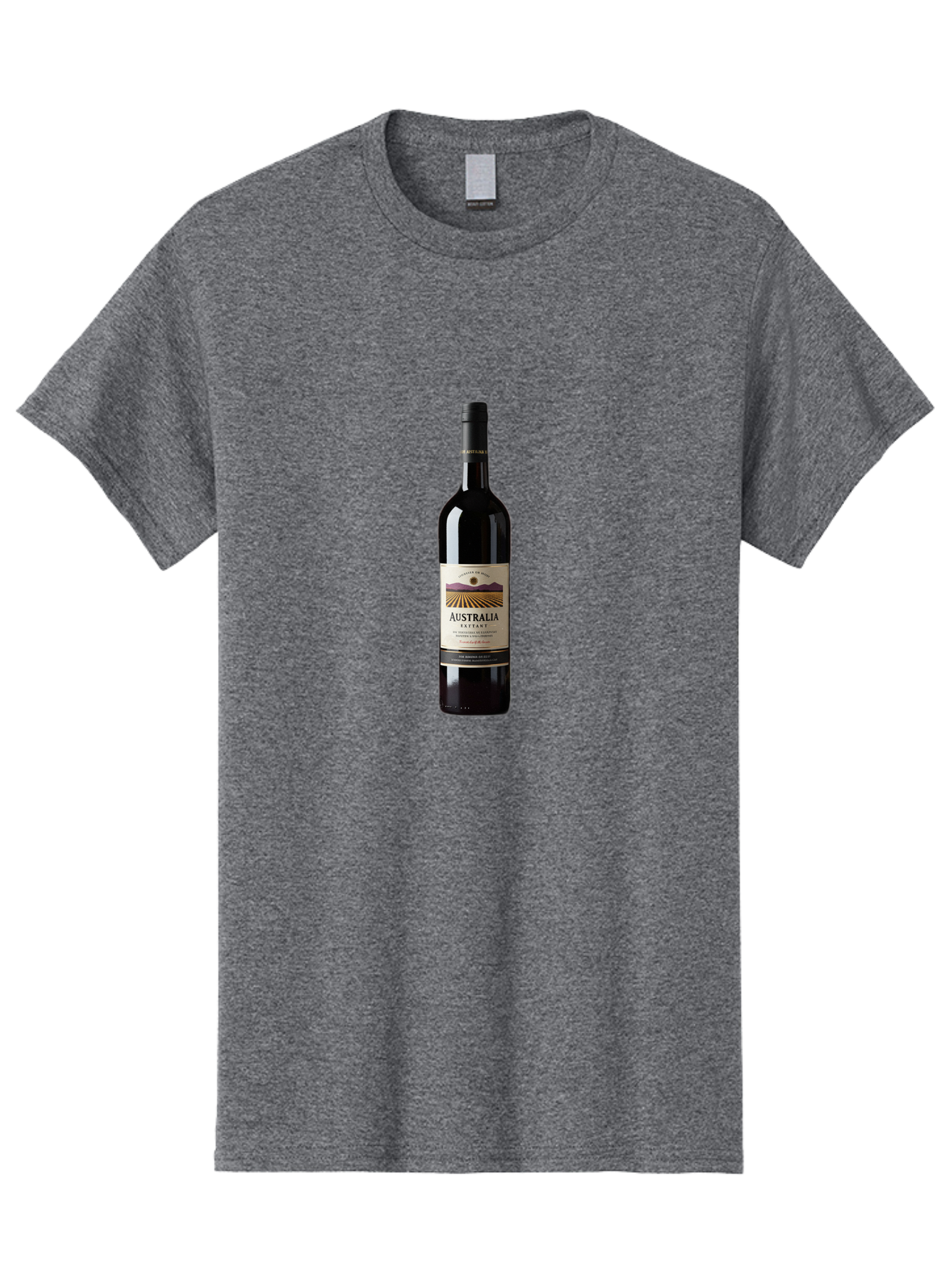 Australia-Shiraz-Wine Men'S Graphic Tee, 100% Cotton, Comfortable Casual Summer Wear, Machine Washable, Vintage Camera, Old Camera, Antique Camera, Black Camera, Classic Photography, Photography Equipment, Nostalgic Device, Film Camera, Bal734
