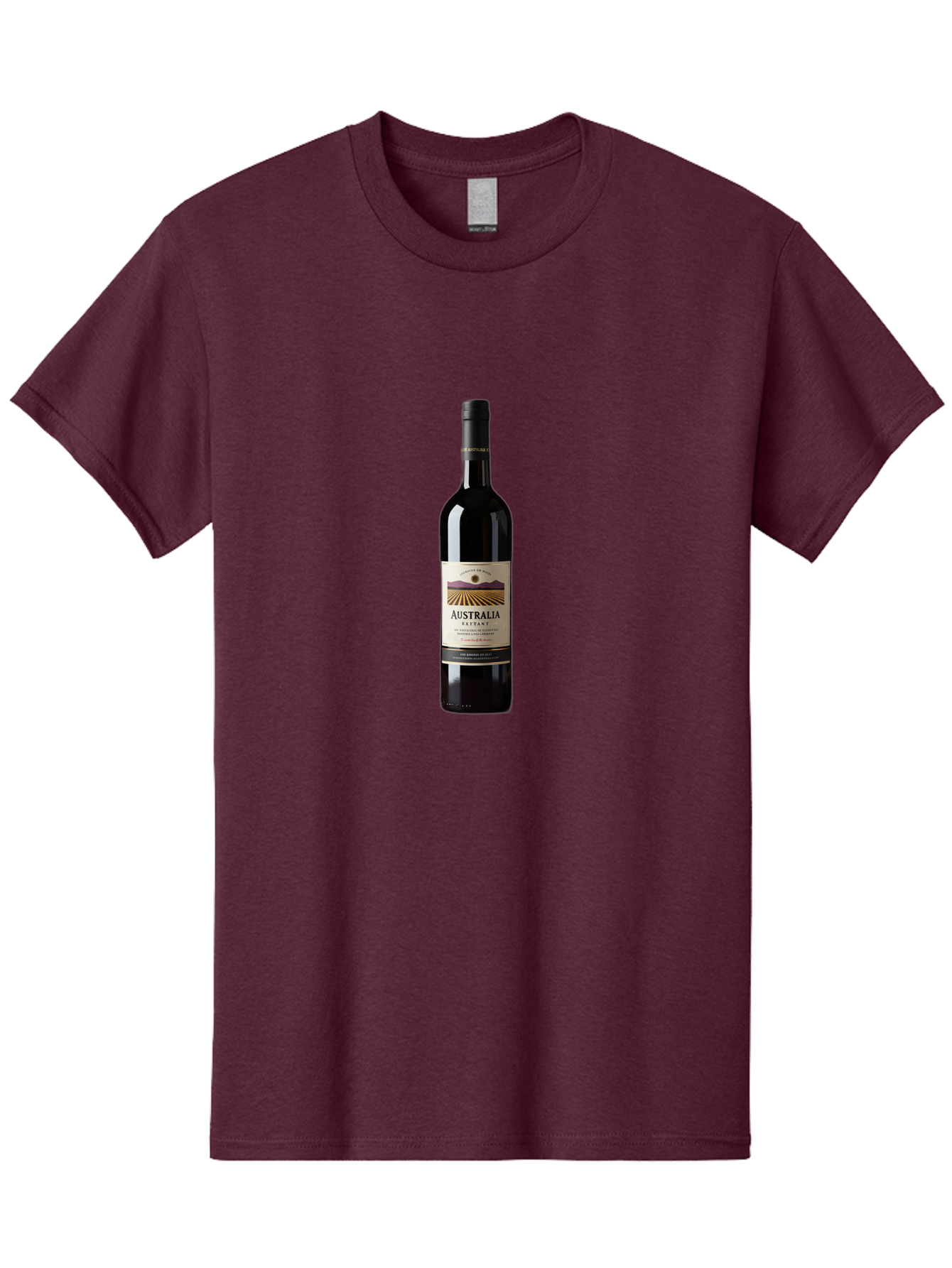 Australia-Shiraz-Wine Men'S Graphic Tee, 100% Cotton, Comfortable Casual Summer Wear, Machine Washable, Vintage Camera, Old Camera, Antique Camera, Black Camera, Classic Photography, Photography Equipment, Nostalgic Device, Film Camera, Bal734