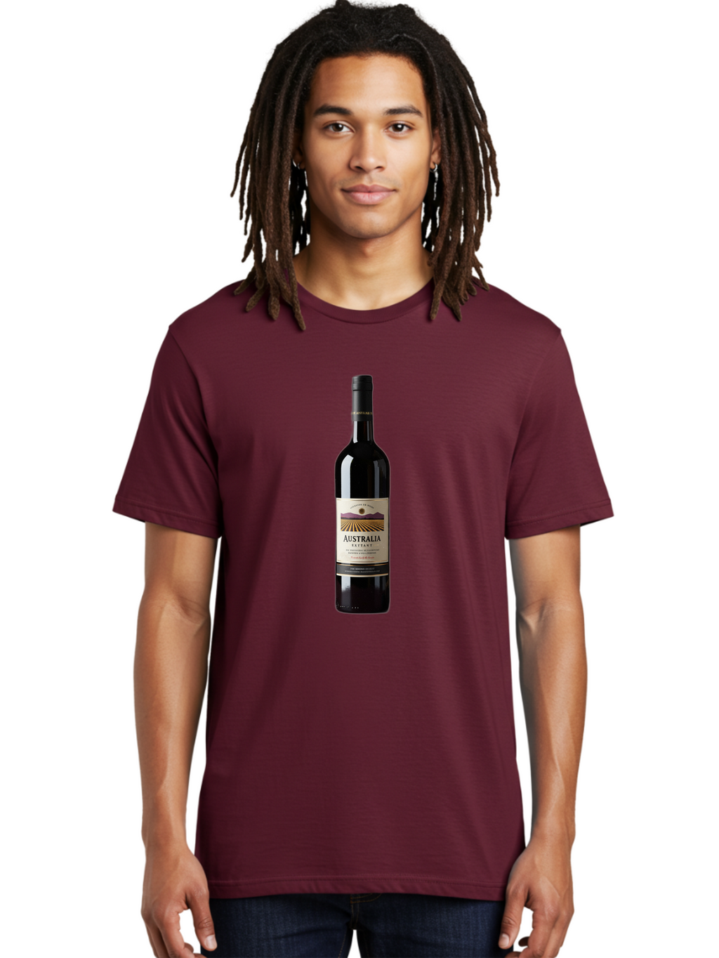 Australia-Shiraz-Wine Men'S Graphic Tee, 100% Cotton, Comfortable Casual Summer Wear, Machine Washable, Vintage Camera, Old Camera, Antique Camera, Black Camera, Classic Photography, Photography Equipment, Nostalgic Device, Film Camera, Bal734