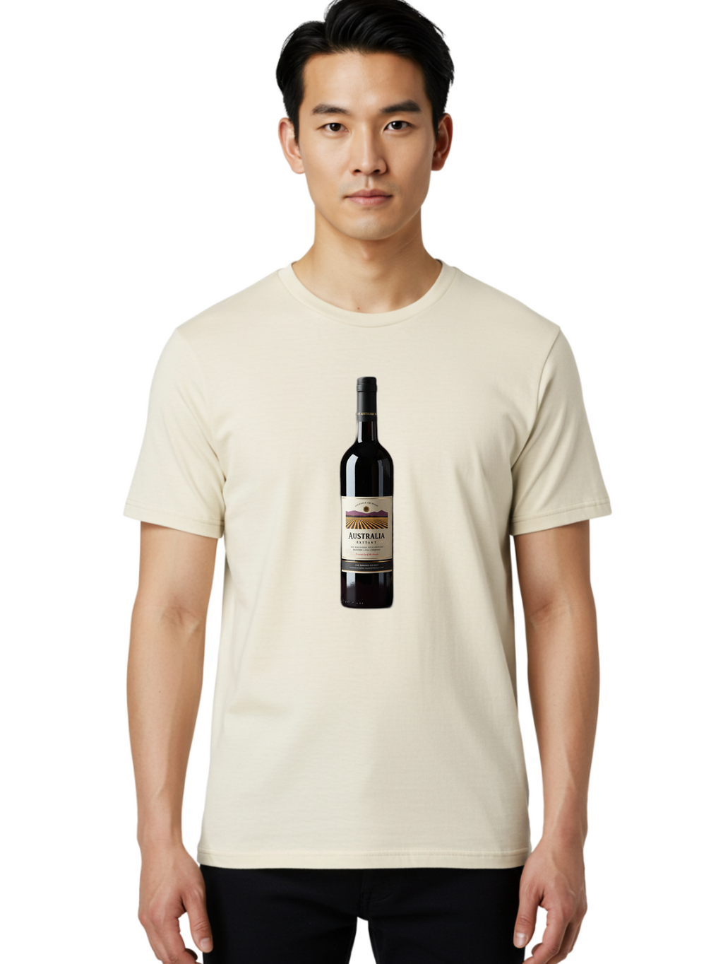Australia-Shiraz-Wine Men'S Graphic Tee, 100% Cotton, Comfortable Casual Summer Wear, Machine Washable, Vintage Camera, Old Camera, Antique Camera, Black Camera, Classic Photography, Photography Equipment, Nostalgic Device, Film Camera, Bal734