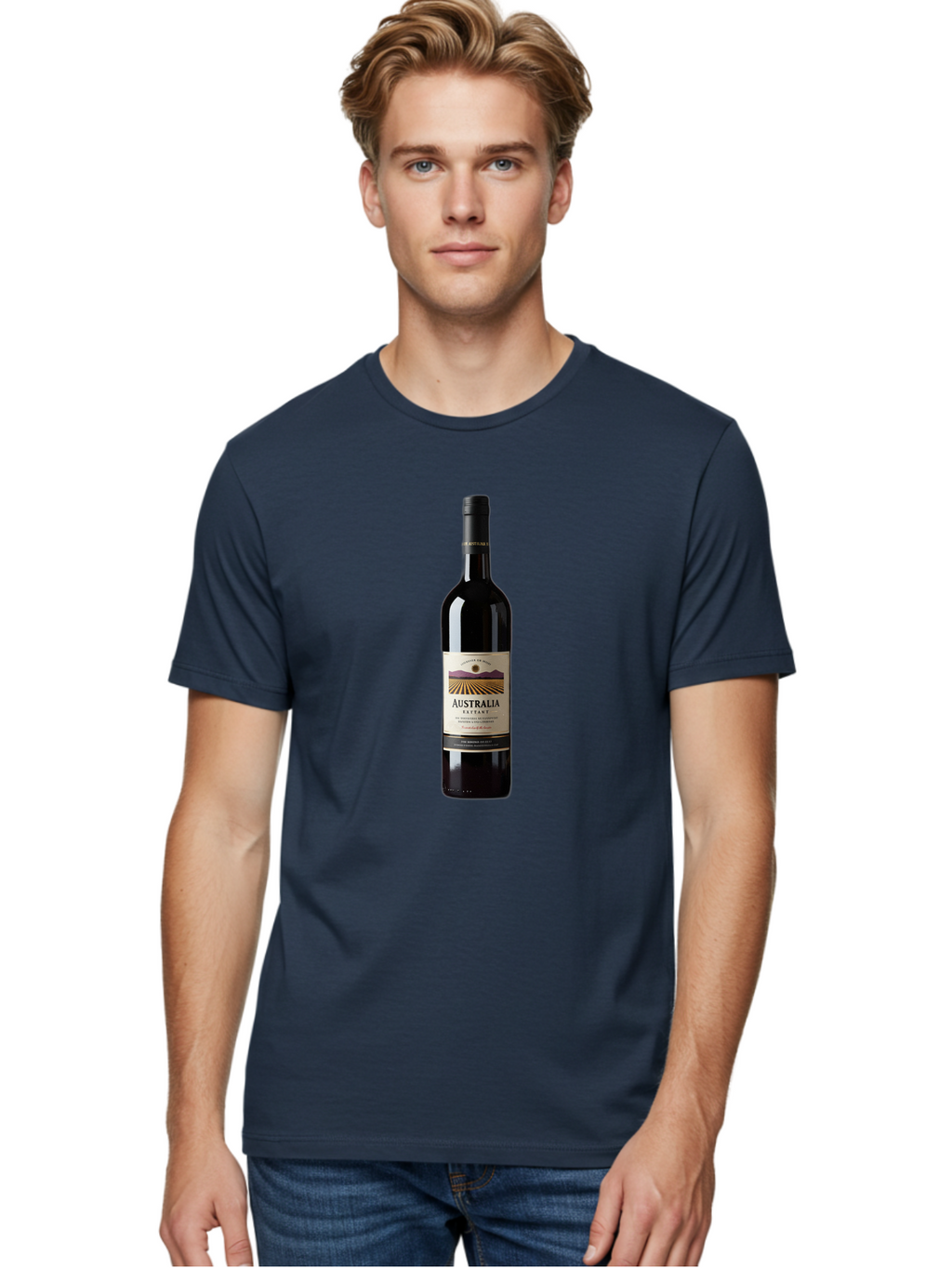 Australia-Shiraz-Wine Men'S Graphic Tee, 100% Cotton, Comfortable Casual Summer Wear, Machine Washable, Vintage Camera, Old Camera, Antique Camera, Black Camera, Classic Photography, Photography Equipment, Nostalgic Device, Film Camera, Bal734