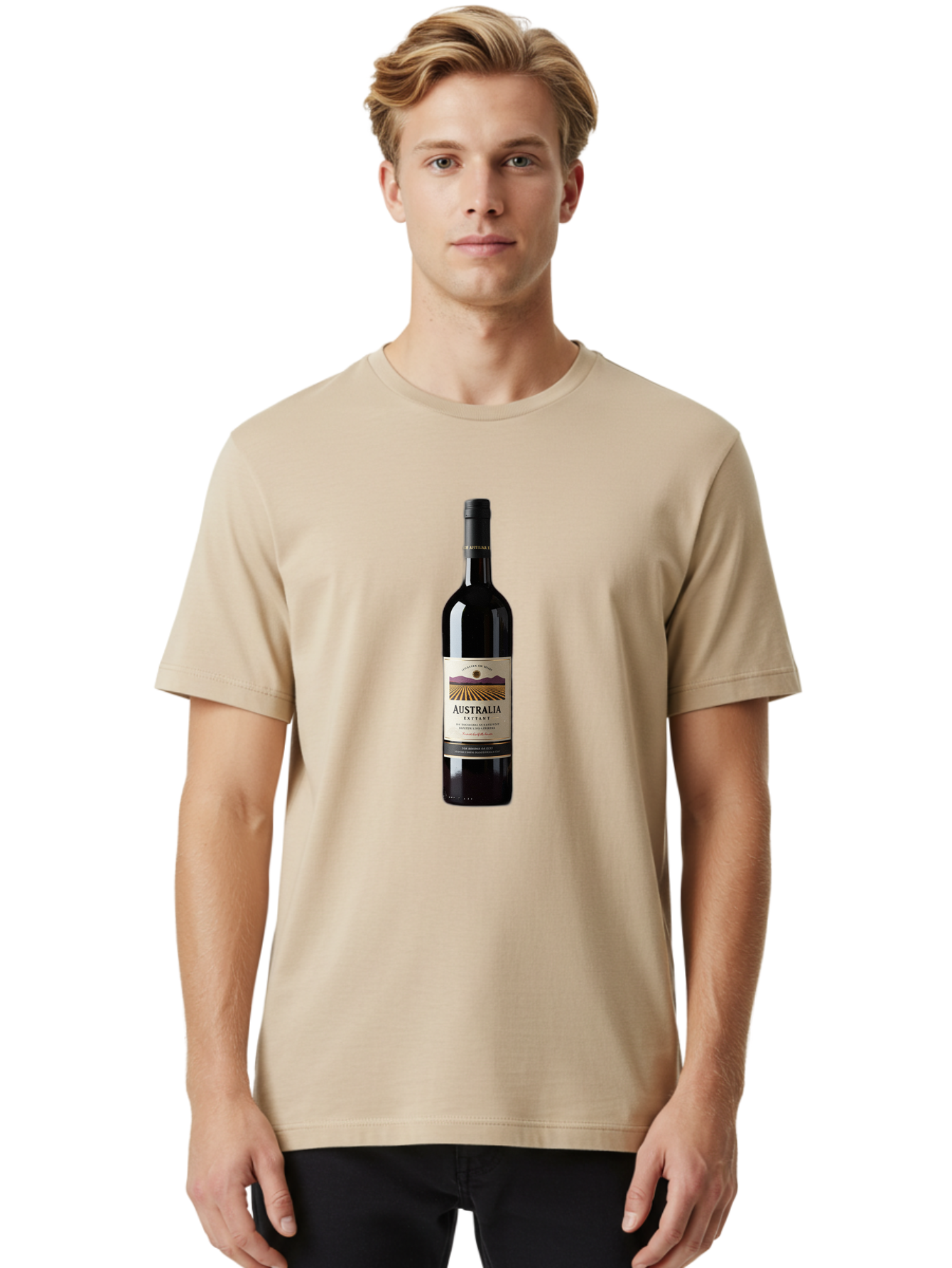 Australia-Shiraz-Wine Men'S Graphic Tee, 100% Cotton, Comfortable Casual Summer Wear, Machine Washable, Vintage Camera, Old Camera, Antique Camera, Black Camera, Classic Photography, Photography Equipment, Nostalgic Device, Film Camera, Bal734