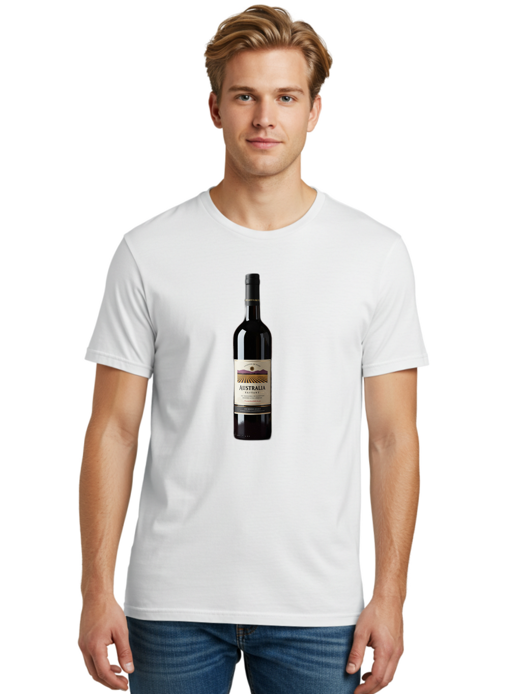 Australia-Shiraz-Wine Men'S Graphic Tee, 100% Cotton, Comfortable Casual Summer Wear, Machine Washable, Vintage Camera, Old Camera, Antique Camera, Black Camera, Classic Photography, Photography Equipment, Nostalgic Device, Film Camera, Bal734