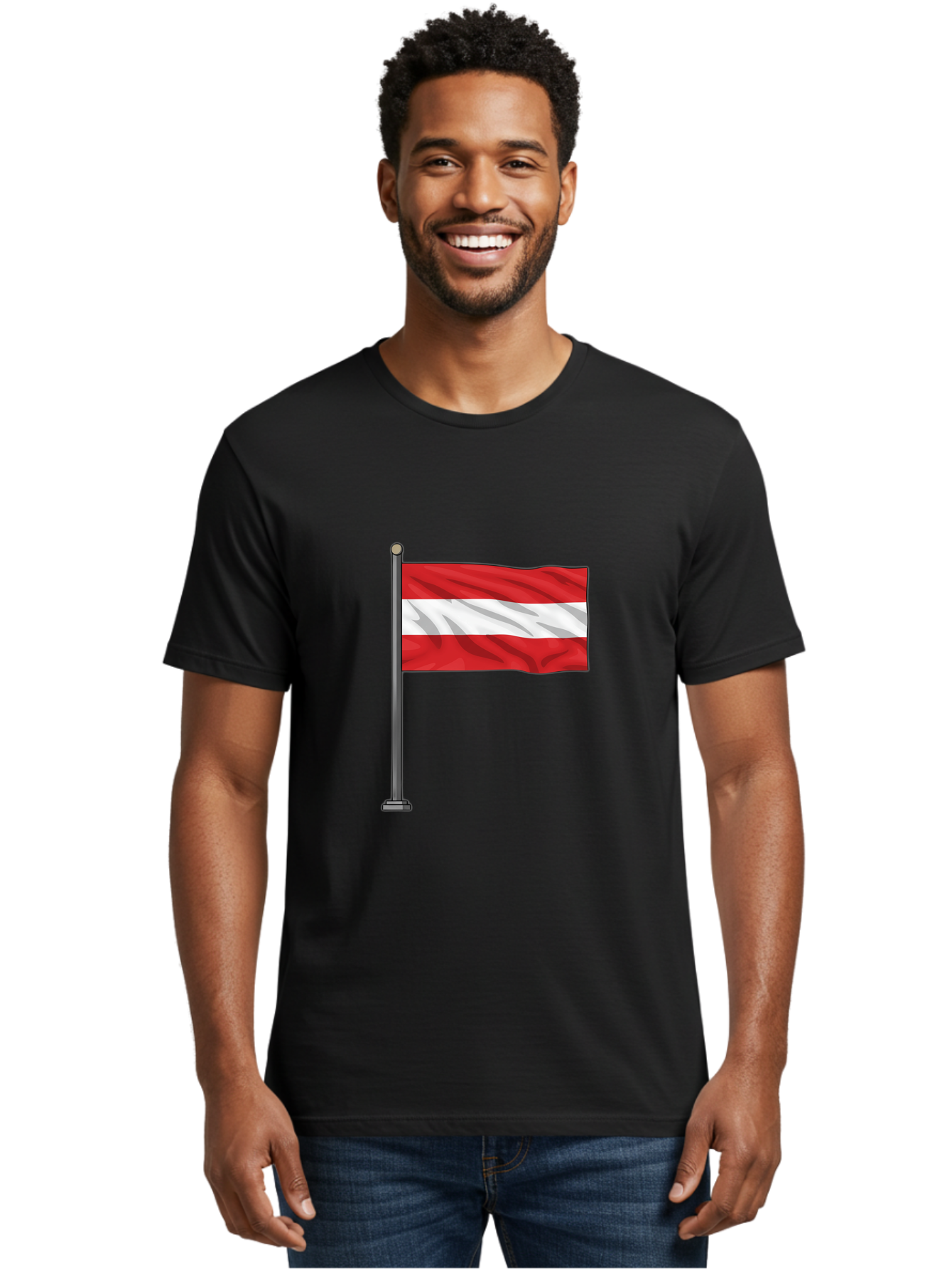 Austria-Flag Men'S Graphic Tee, 100% Cotton, Comfortable Casual Summer Wear, Machine Washable, Vintage Camera, Old Camera, Antique Camera, Black Camera, Classic Photography, Photography Equipment, Nostalgic Device, Film Camera, Camera Art Bal736