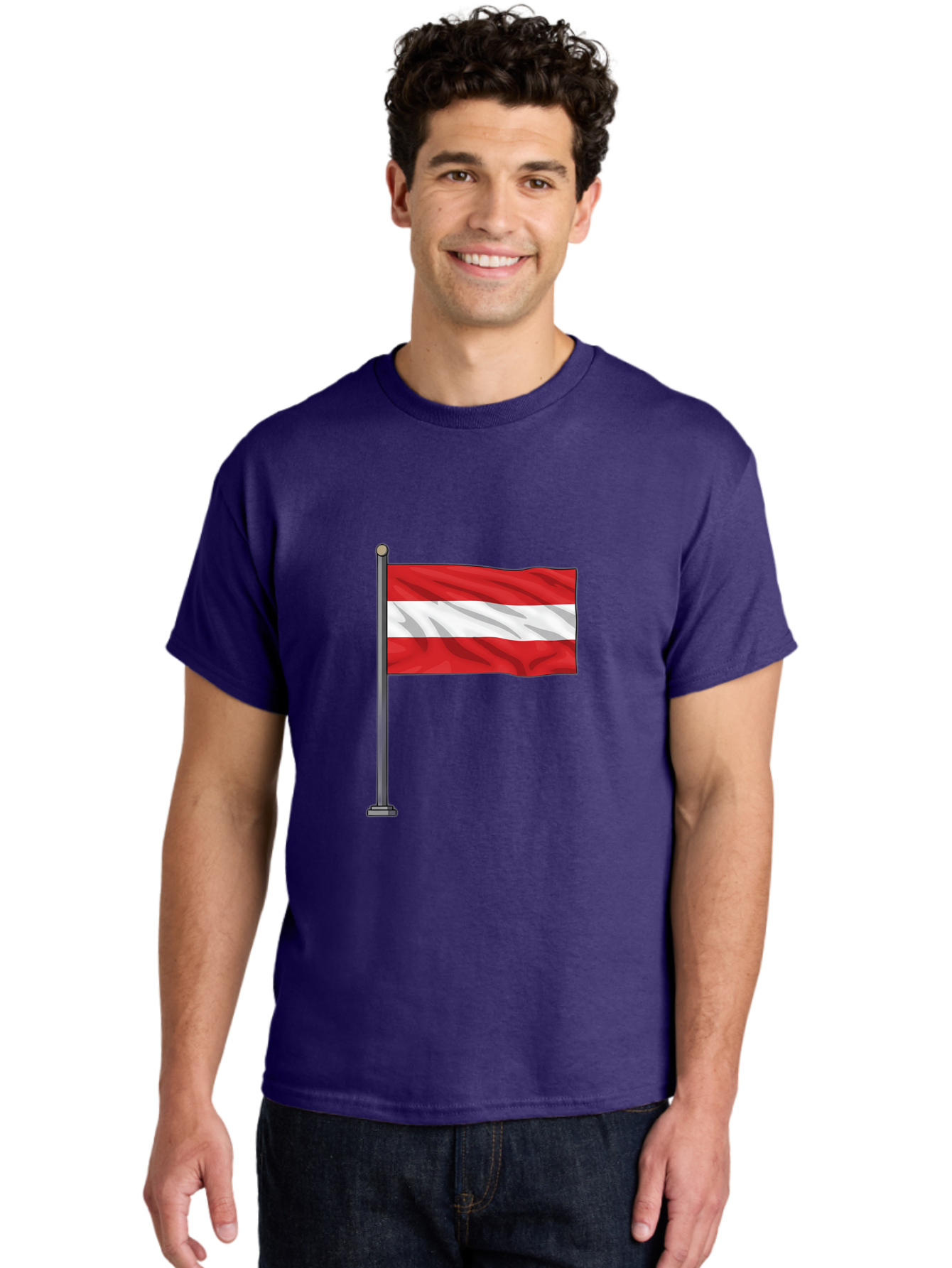 Austria-Flag Men'S Graphic Tee, 100% Cotton, Comfortable Casual Summer Wear, Machine Washable, Vintage Camera, Old Camera, Antique Camera, Black Camera, Classic Photography, Photography Equipment, Nostalgic Device, Film Camera, Camera Art Bal736