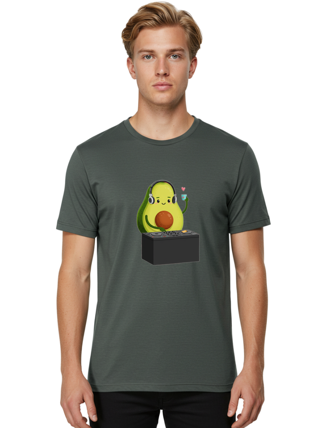 Avocado-Dj-1 Men'S Graphic Tee, 100% Cotton, Comfortable Casual Summer Wear, Machine Washable, Vintage Camera, Old Camera, Antique Camera, Black Camera, Classic Photography, Photography Equipment, Nostalgic Device, Film Camera, Camera Art Bal737