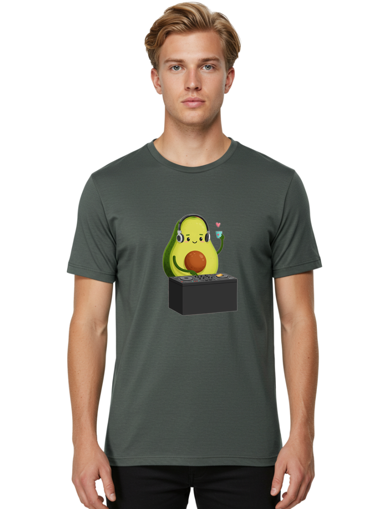 Avocado-Dj-1 Men'S Graphic Tee, 100% Cotton, Comfortable Casual Summer Wear, Machine Washable, Vintage Camera, Old Camera, Antique Camera, Black Camera, Classic Photography, Photography Equipment, Nostalgic Device, Film Camera, Camera Art Bal737