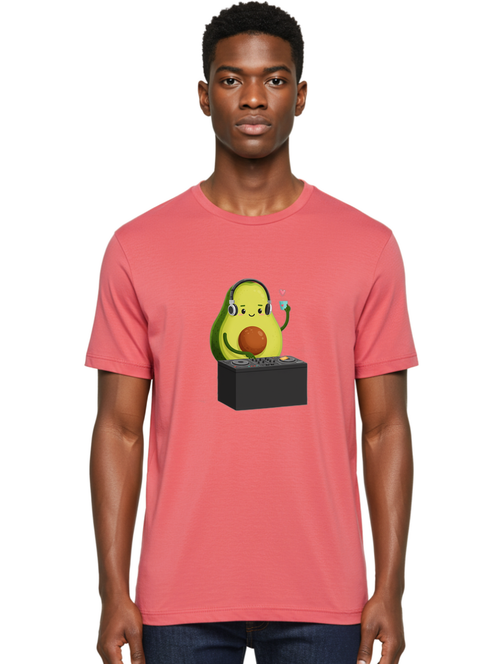 Avocado-Dj-1 Men'S Graphic Tee, 100% Cotton, Comfortable Casual Summer Wear, Machine Washable, Vintage Camera, Old Camera, Antique Camera, Black Camera, Classic Photography, Photography Equipment, Nostalgic Device, Film Camera, Camera Art Bal737