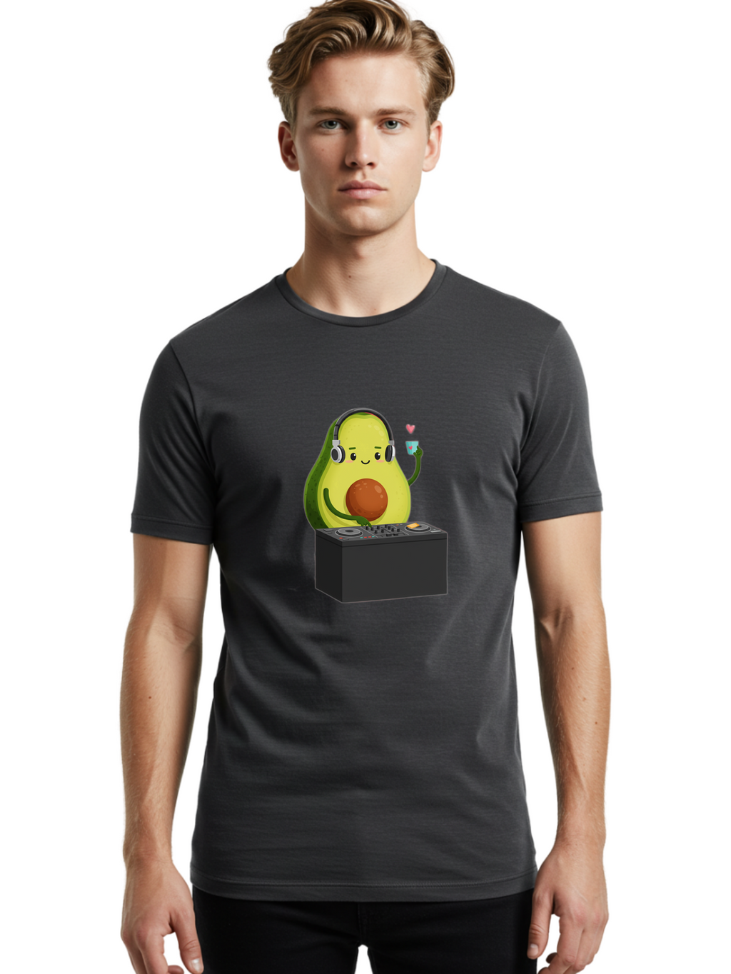 Avocado-Dj-1 Men'S Graphic Tee, 100% Cotton, Comfortable Casual Summer Wear, Machine Washable, Vintage Camera, Old Camera, Antique Camera, Black Camera, Classic Photography, Photography Equipment, Nostalgic Device, Film Camera, Camera Art Bal737