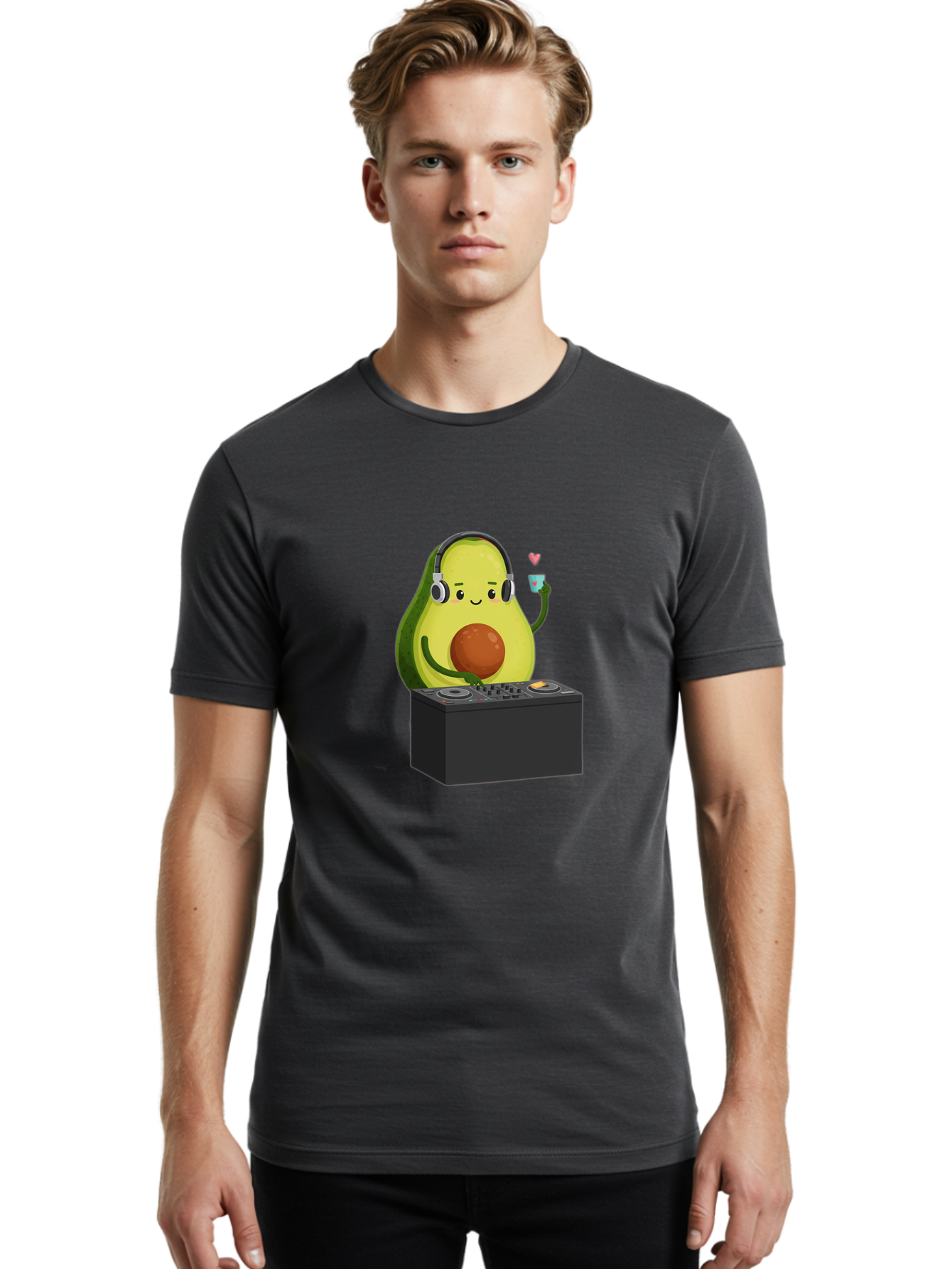 Avocado-Dj-1 Men'S Graphic Tee, 100% Cotton, Comfortable Casual Summer Wear, Machine Washable, Vintage Camera, Old Camera, Antique Camera, Black Camera, Classic Photography, Photography Equipment, Nostalgic Device, Film Camera, Camera Art Bal737