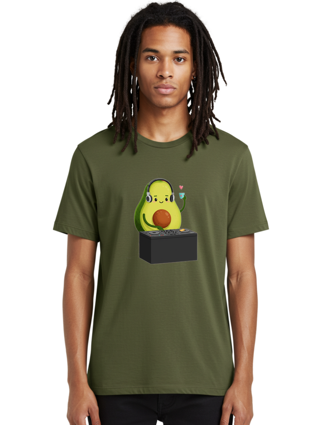 Avocado-Dj-1 Men'S Graphic Tee, 100% Cotton, Comfortable Casual Summer Wear, Machine Washable, Vintage Camera, Old Camera, Antique Camera, Black Camera, Classic Photography, Photography Equipment, Nostalgic Device, Film Camera, Camera Art Bal737
