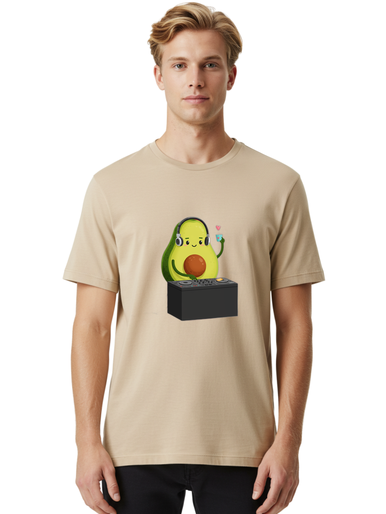 Avocado-Dj-1 Men'S Graphic Tee, 100% Cotton, Comfortable Casual Summer Wear, Machine Washable, Vintage Camera, Old Camera, Antique Camera, Black Camera, Classic Photography, Photography Equipment, Nostalgic Device, Film Camera, Camera Art Bal737