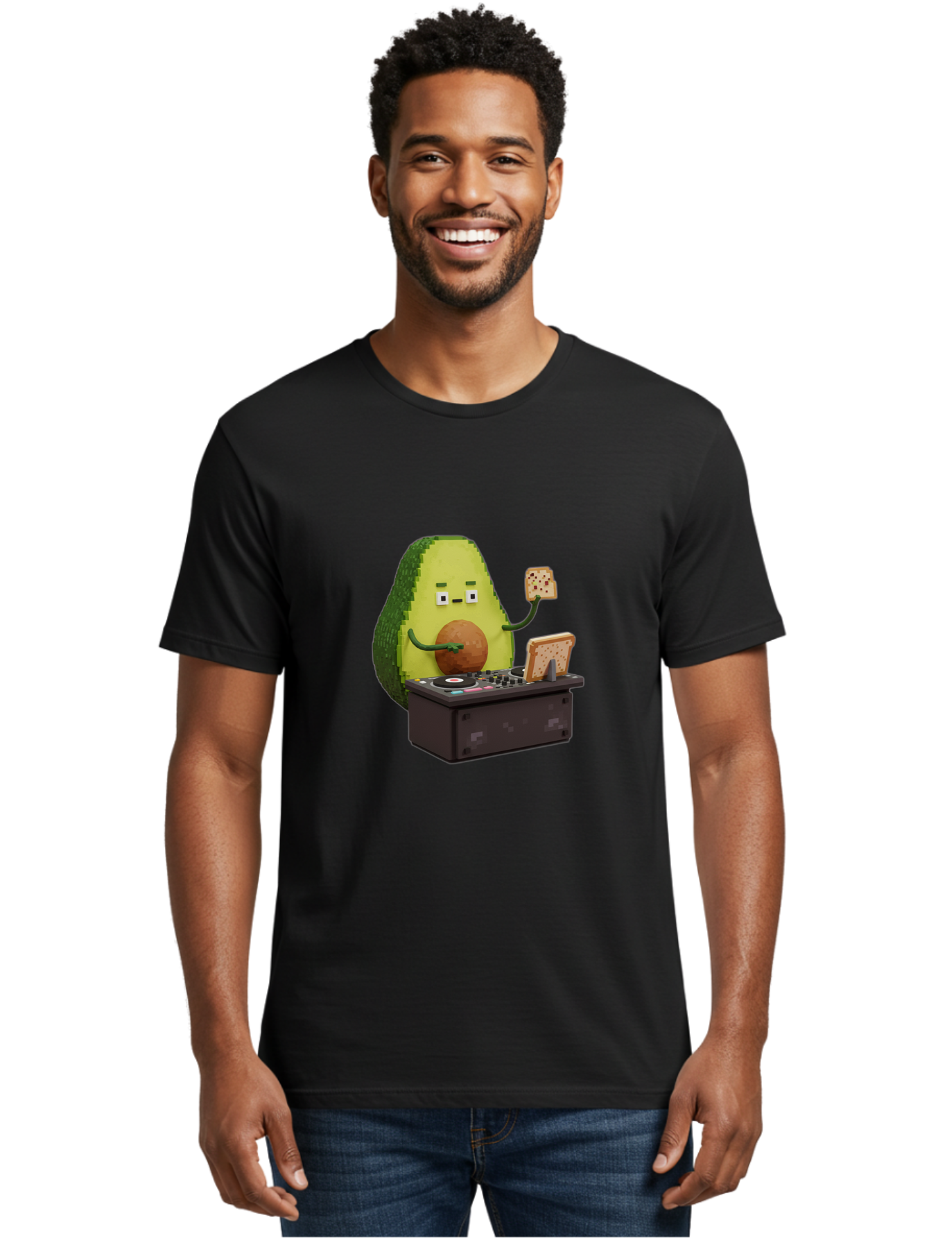 Avocado-Dj-2 Men'S Graphic Tee, 100% Cotton, Comfortable Casual Summer Wear, Machine Washable, Vintage Camera, Old Camera, Antique Camera, Black Camera, Classic Photography, Photography Equipment, Nostalgic Device, Film Camera, Camera Art Bal738