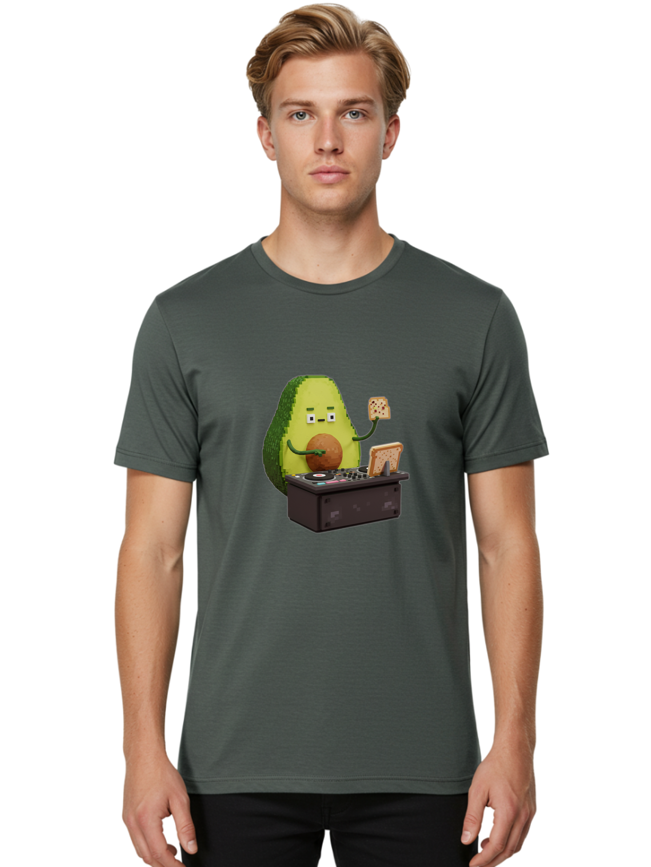 Avocado-Dj-2 Men'S Graphic Tee, 100% Cotton, Comfortable Casual Summer Wear, Machine Washable, Vintage Camera, Old Camera, Antique Camera, Black Camera, Classic Photography, Photography Equipment, Nostalgic Device, Film Camera, Camera Art Bal738