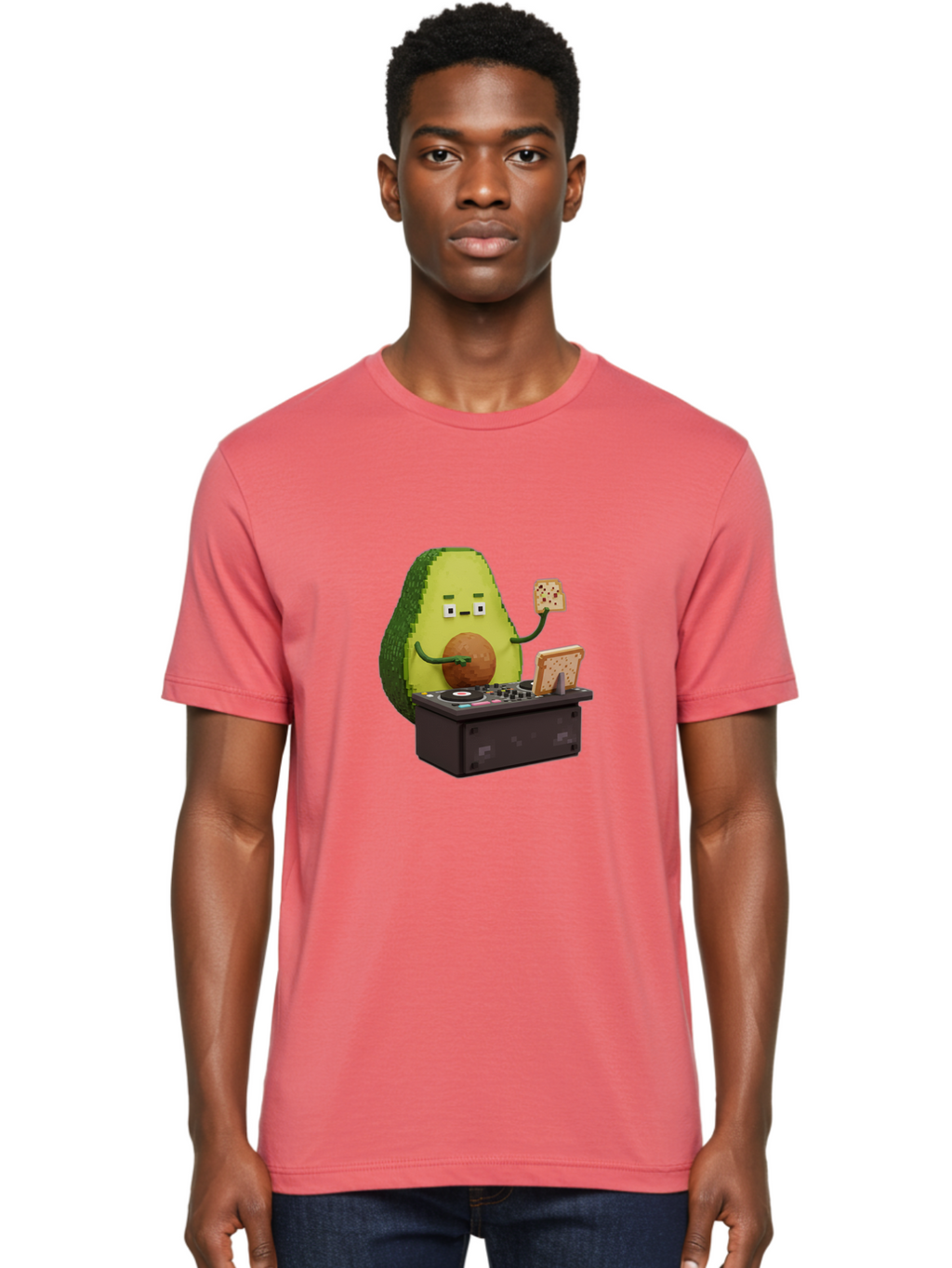 Avocado-Dj-2 Men'S Graphic Tee, 100% Cotton, Comfortable Casual Summer Wear, Machine Washable, Vintage Camera, Old Camera, Antique Camera, Black Camera, Classic Photography, Photography Equipment, Nostalgic Device, Film Camera, Camera Art Bal738