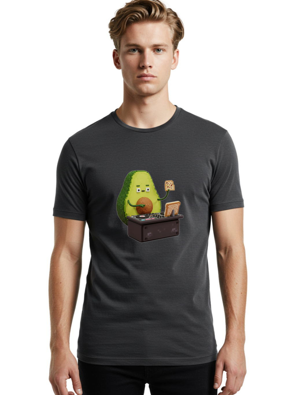 Avocado-Dj-2 Men'S Graphic Tee, 100% Cotton, Comfortable Casual Summer Wear, Machine Washable, Vintage Camera, Old Camera, Antique Camera, Black Camera, Classic Photography, Photography Equipment, Nostalgic Device, Film Camera, Camera Art Bal738