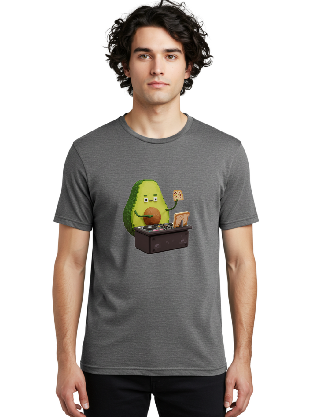 Avocado-Dj-2 Men'S Graphic Tee, 100% Cotton, Comfortable Casual Summer Wear, Machine Washable, Vintage Camera, Old Camera, Antique Camera, Black Camera, Classic Photography, Photography Equipment, Nostalgic Device, Film Camera, Camera Art Bal738