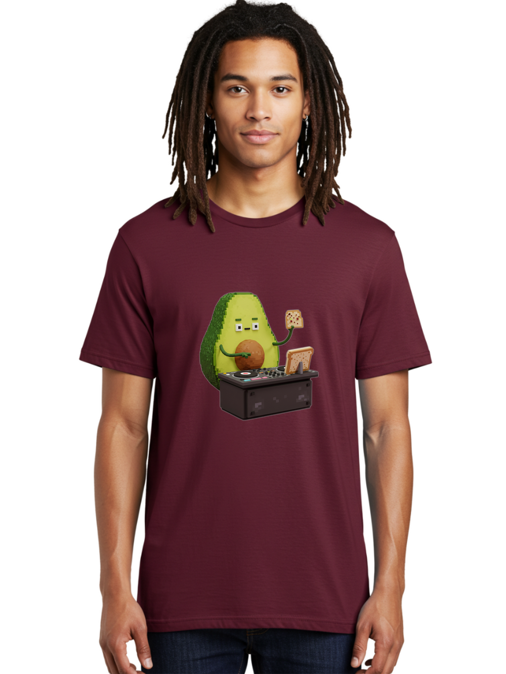 Avocado-Dj-2 Men'S Graphic Tee, 100% Cotton, Comfortable Casual Summer Wear, Machine Washable, Vintage Camera, Old Camera, Antique Camera, Black Camera, Classic Photography, Photography Equipment, Nostalgic Device, Film Camera, Camera Art Bal738