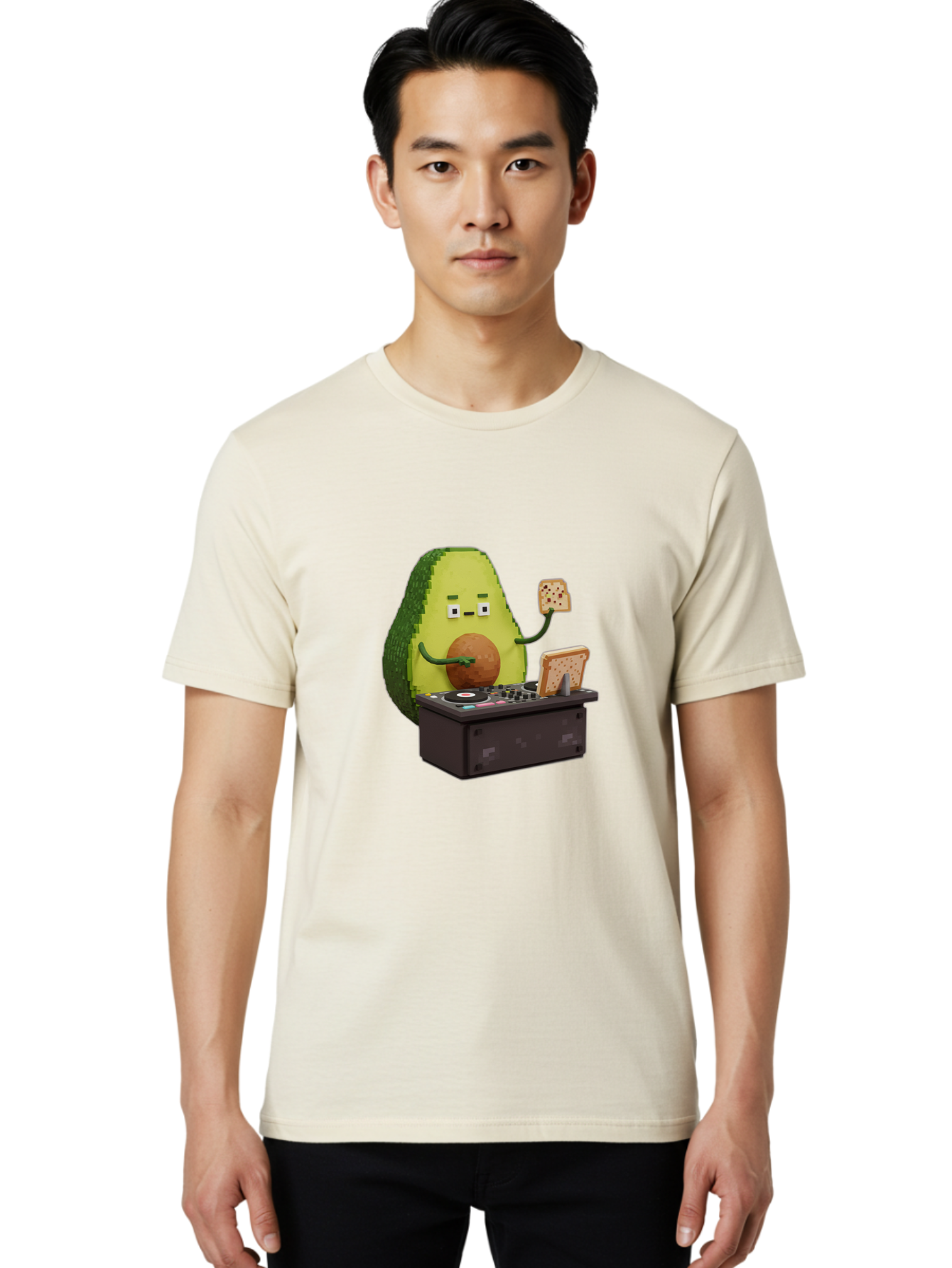 Avocado-Dj-2 Men'S Graphic Tee, 100% Cotton, Comfortable Casual Summer Wear, Machine Washable, Vintage Camera, Old Camera, Antique Camera, Black Camera, Classic Photography, Photography Equipment, Nostalgic Device, Film Camera, Camera Art Bal738