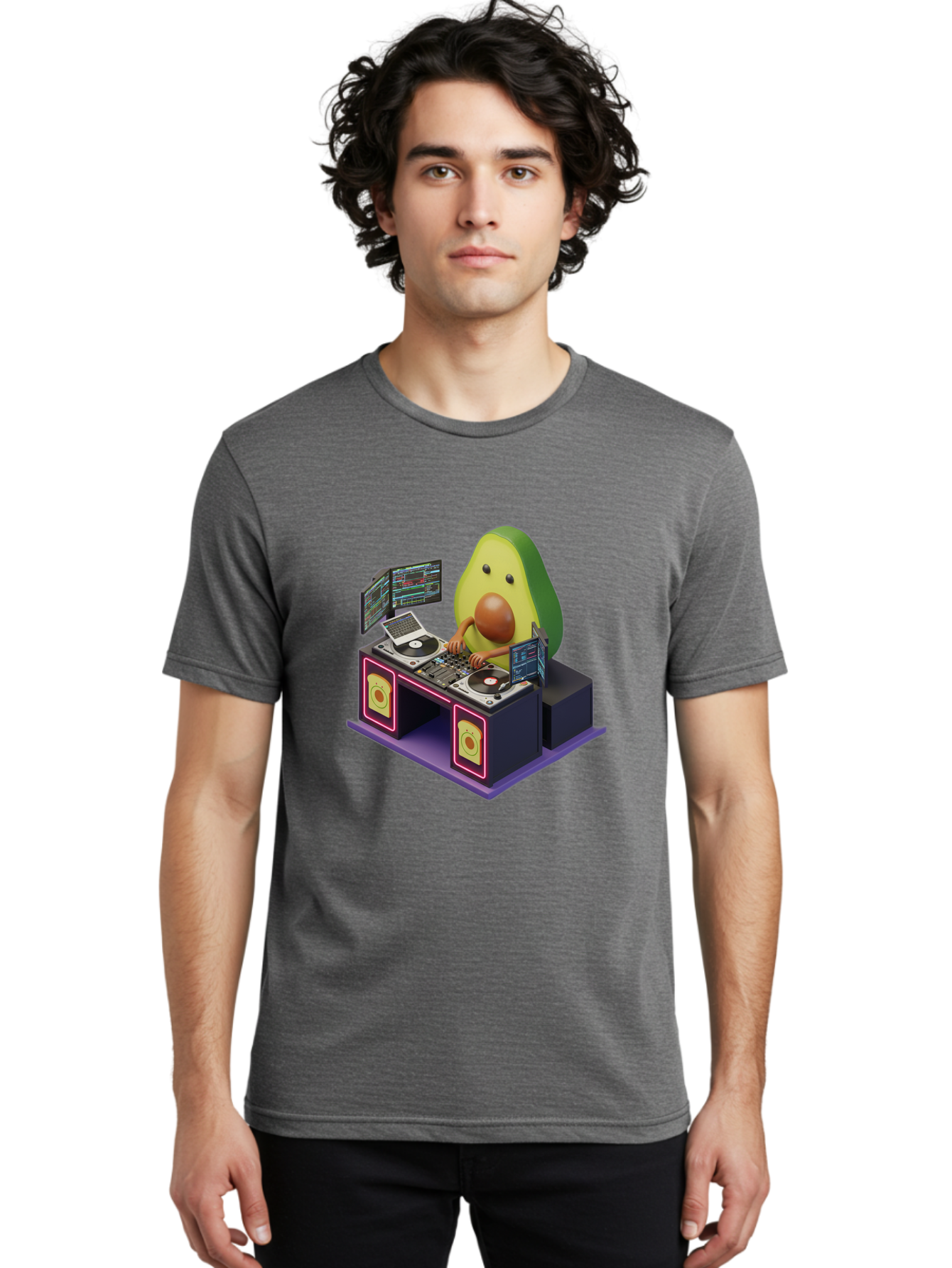 Avocado-Dj-3 Men'S Graphic Tee, 100% Cotton, Comfortable Casual Summer Wear, Machine Washable, Vintage Camera, Old Camera, Antique Camera, Black Camera, Classic Photography, Photography Equipment, Nostalgic Device, Film Camera, Camera Art Bal739