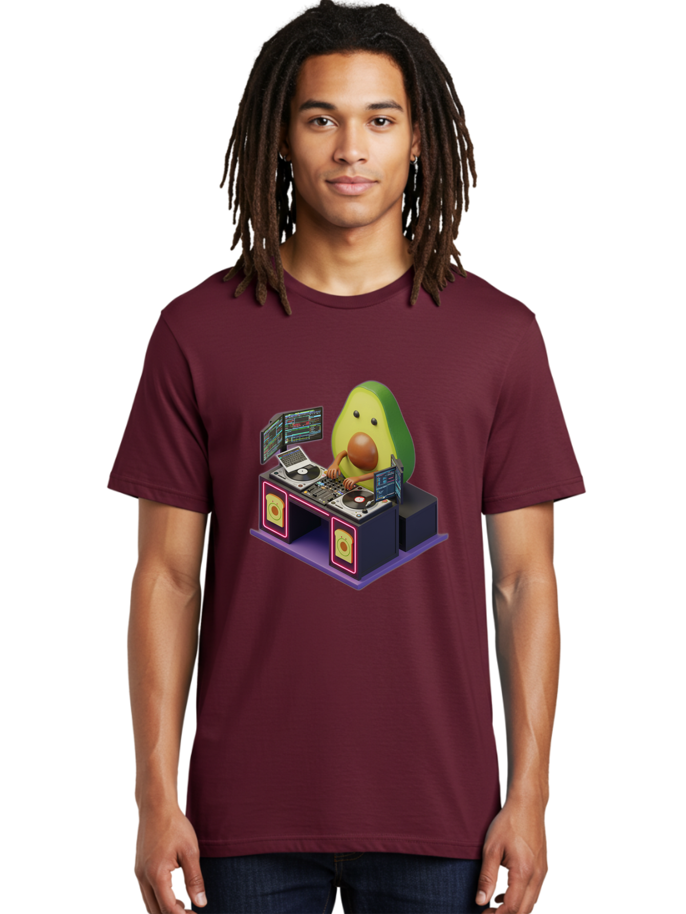 Avocado-Dj-3 Men'S Graphic Tee, 100% Cotton, Comfortable Casual Summer Wear, Machine Washable, Vintage Camera, Old Camera, Antique Camera, Black Camera, Classic Photography, Photography Equipment, Nostalgic Device, Film Camera, Camera Art Bal739