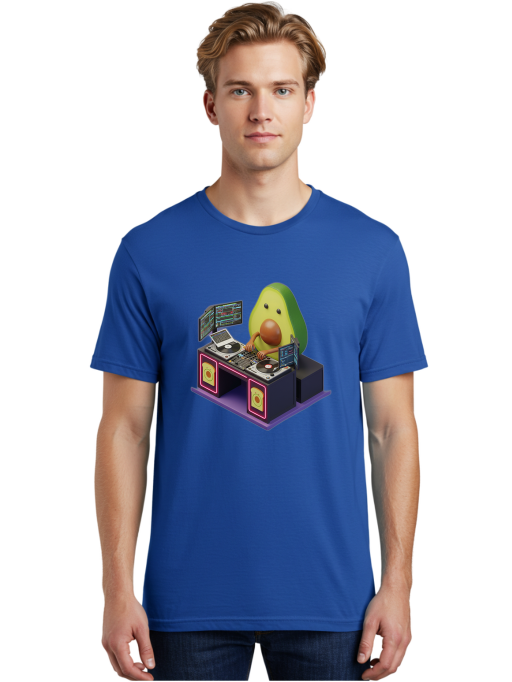 Avocado-Dj-3 Men'S Graphic Tee, 100% Cotton, Comfortable Casual Summer Wear, Machine Washable, Vintage Camera, Old Camera, Antique Camera, Black Camera, Classic Photography, Photography Equipment, Nostalgic Device, Film Camera, Camera Art Bal739