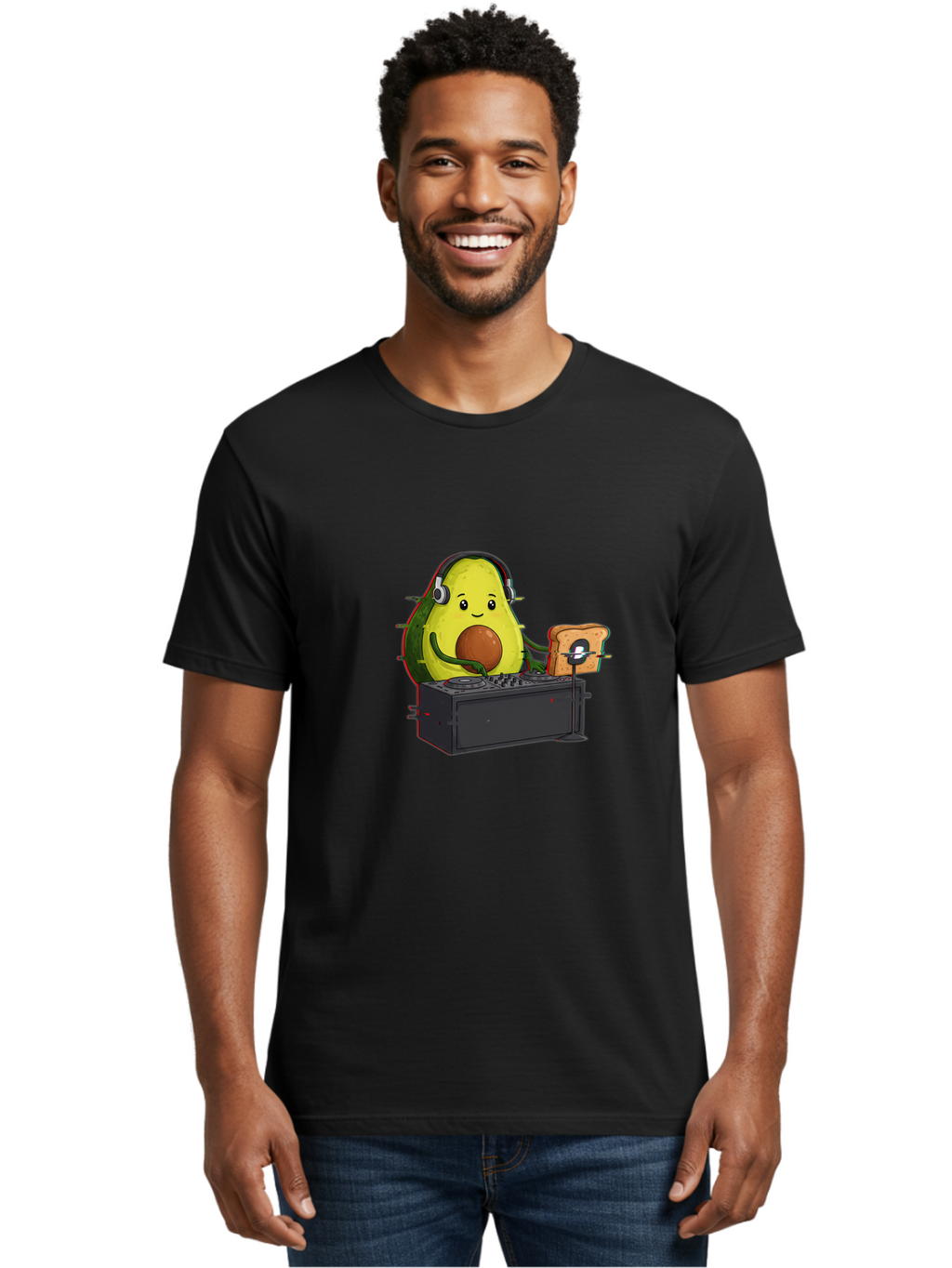 Avocado-Dj-4 Men'S Graphic Tee, 100% Cotton, Comfortable Casual Summer Wear, Machine Washable, Vintage Camera, Old Camera, Antique Camera, Black Camera, Classic Photography, Photography Equipment, Nostalgic Device, Film Camera, Camera Art Bal740