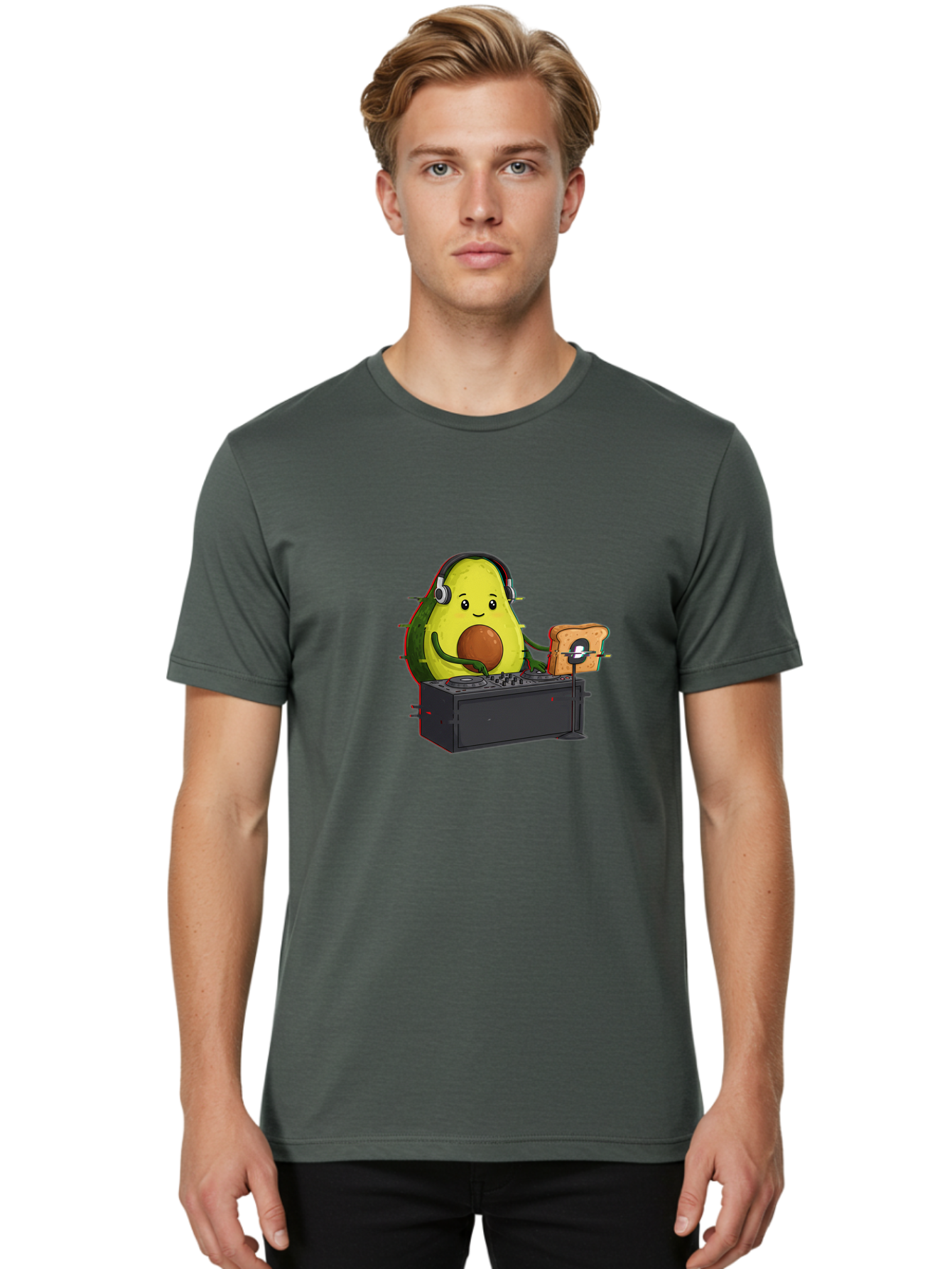 Avocado-Dj-4 Men'S Graphic Tee, 100% Cotton, Comfortable Casual Summer Wear, Machine Washable, Vintage Camera, Old Camera, Antique Camera, Black Camera, Classic Photography, Photography Equipment, Nostalgic Device, Film Camera, Camera Art Bal740