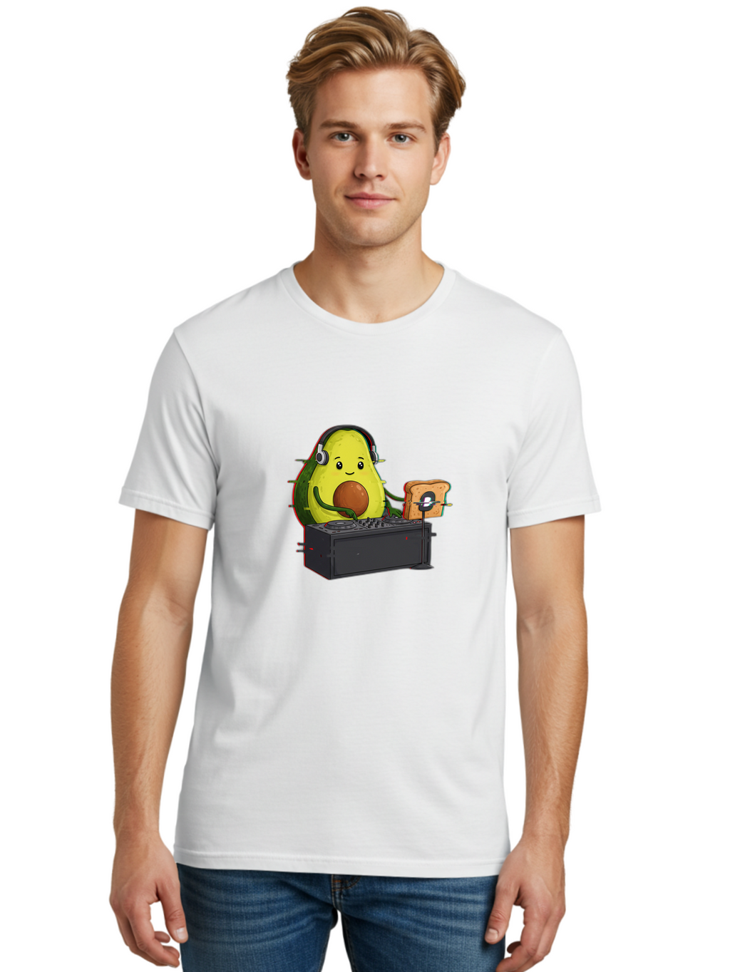 Avocado-Dj-4 Men'S Graphic Tee, 100% Cotton, Comfortable Casual Summer Wear, Machine Washable, Vintage Camera, Old Camera, Antique Camera, Black Camera, Classic Photography, Photography Equipment, Nostalgic Device, Film Camera, Camera Art Bal740