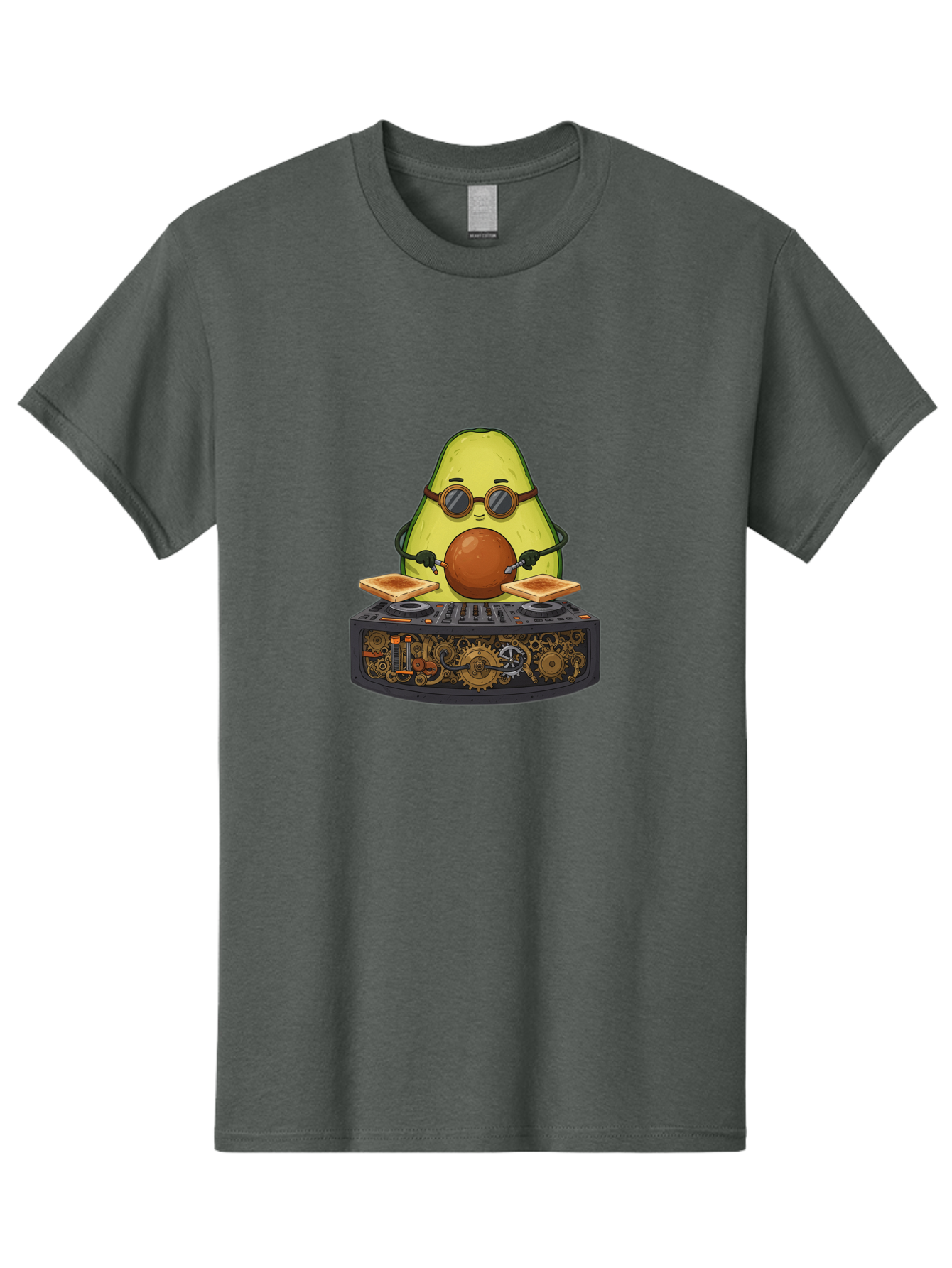 Avocado-Dj-5 Men'S Graphic Tee, 100% Cotton, Comfortable Casual Summer Wear, Machine Washable, Vintage Camera, Old Camera, Antique Camera, Black Camera, Classic Photography, Photography Equipment, Nostalgic Device, Film Camera, Camera Art Bal741