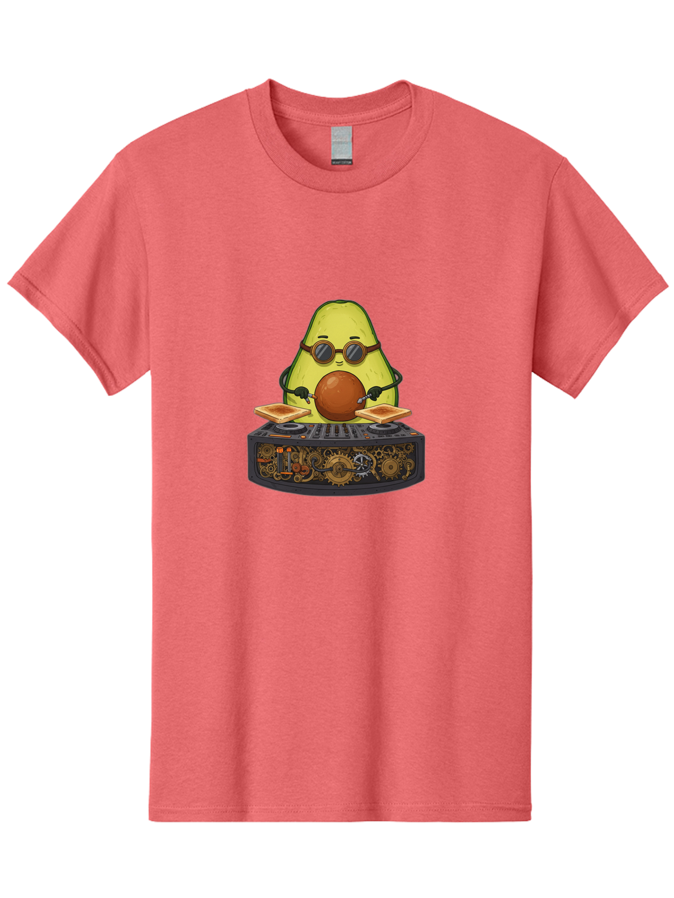 Avocado-Dj-5 Men'S Graphic Tee, 100% Cotton, Comfortable Casual Summer Wear, Machine Washable, Vintage Camera, Old Camera, Antique Camera, Black Camera, Classic Photography, Photography Equipment, Nostalgic Device, Film Camera, Camera Art Bal741