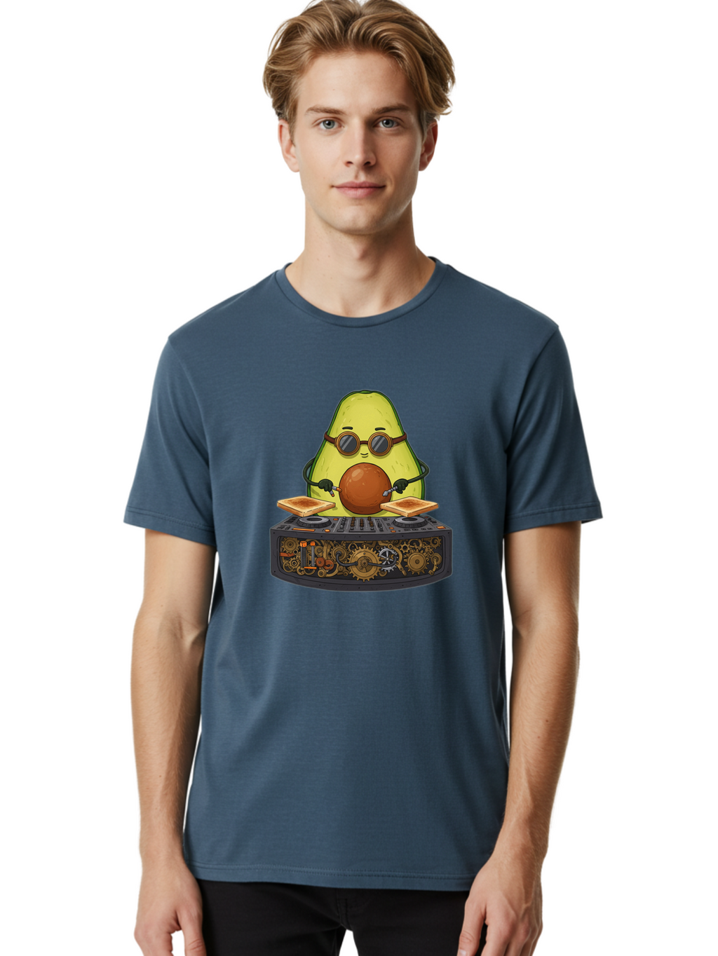 Avocado-Dj-5 Men'S Graphic Tee, 100% Cotton, Comfortable Casual Summer Wear, Machine Washable, Vintage Camera, Old Camera, Antique Camera, Black Camera, Classic Photography, Photography Equipment, Nostalgic Device, Film Camera, Camera Art Bal741