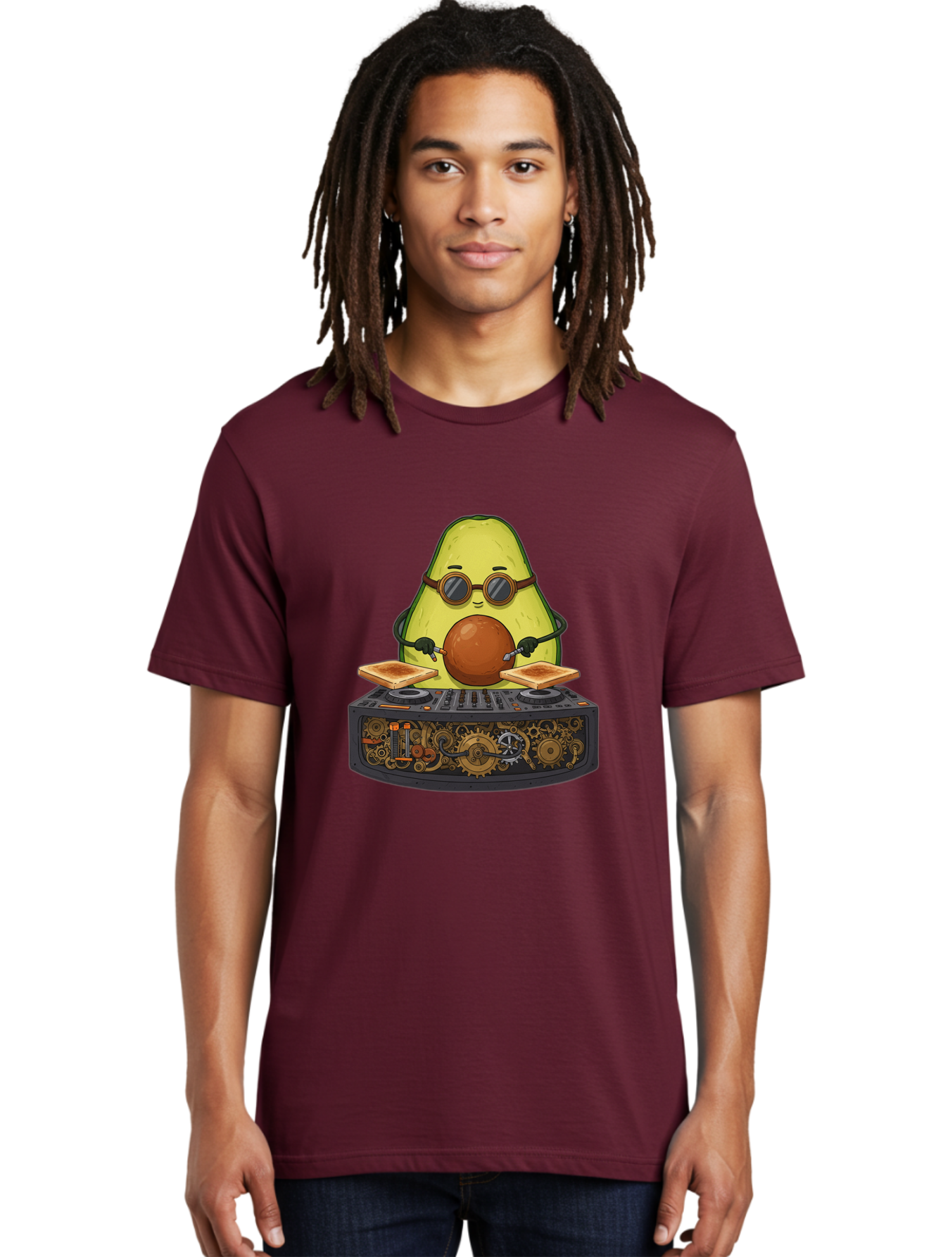 Avocado-Dj-5 Men'S Graphic Tee, 100% Cotton, Comfortable Casual Summer Wear, Machine Washable, Vintage Camera, Old Camera, Antique Camera, Black Camera, Classic Photography, Photography Equipment, Nostalgic Device, Film Camera, Camera Art Bal741