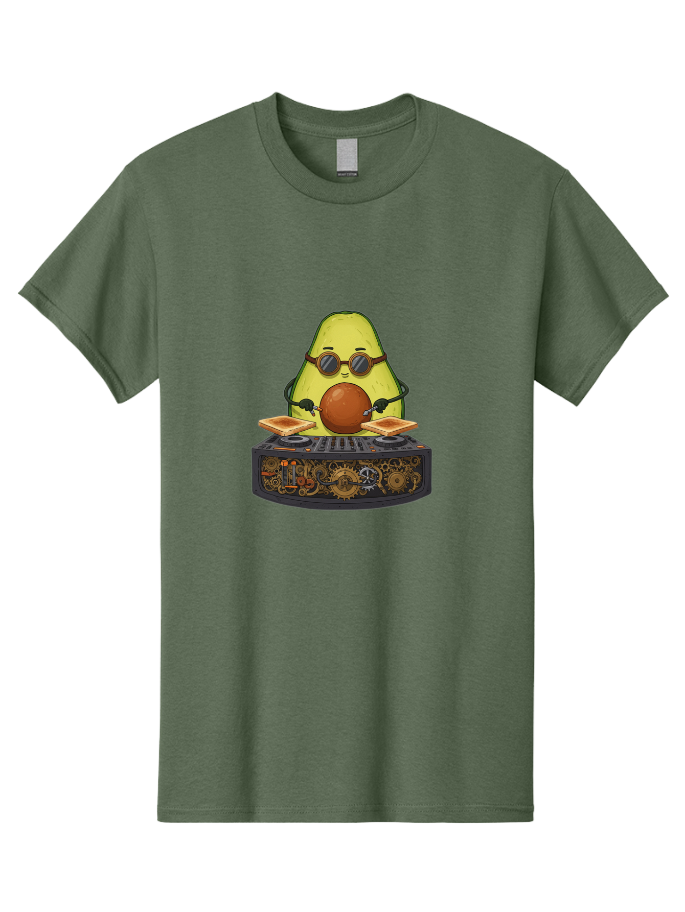 Avocado-Dj-5 Men'S Graphic Tee, 100% Cotton, Comfortable Casual Summer Wear, Machine Washable, Vintage Camera, Old Camera, Antique Camera, Black Camera, Classic Photography, Photography Equipment, Nostalgic Device, Film Camera, Camera Art Bal741