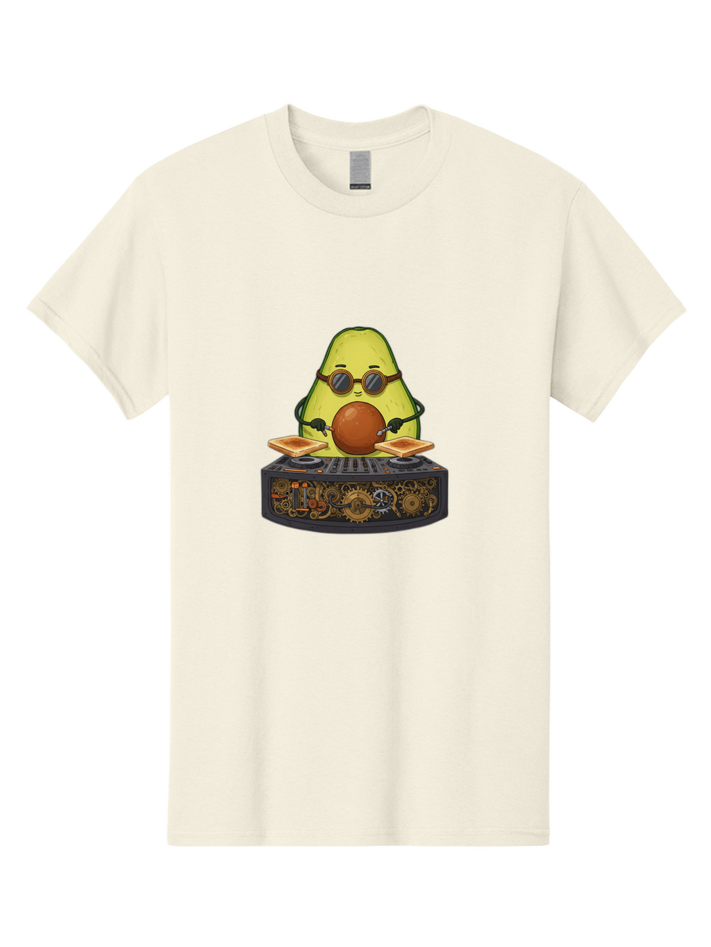 Avocado-Dj-5 Men'S Graphic Tee, 100% Cotton, Comfortable Casual Summer Wear, Machine Washable, Vintage Camera, Old Camera, Antique Camera, Black Camera, Classic Photography, Photography Equipment, Nostalgic Device, Film Camera, Camera Art Bal741